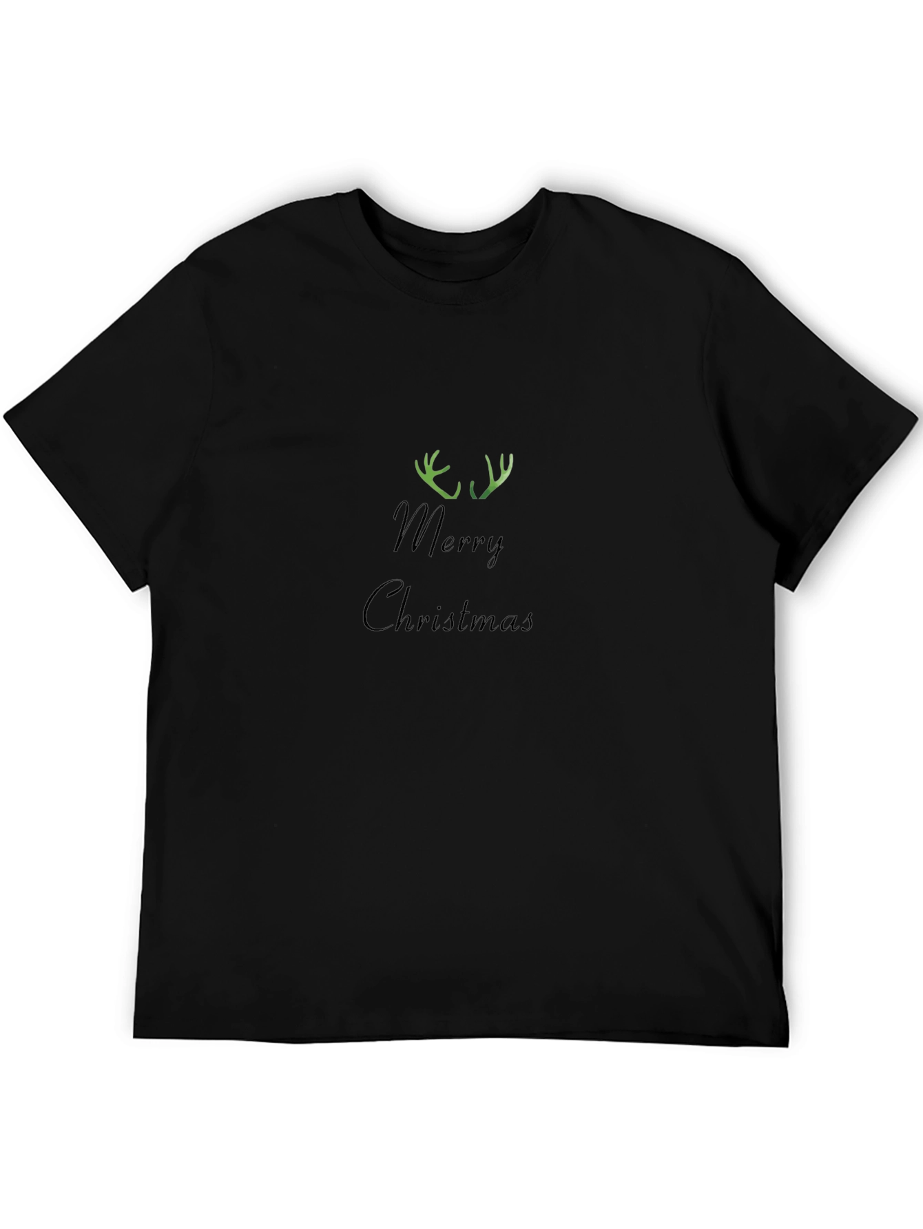 Merry Christmas Antler T-Shirt