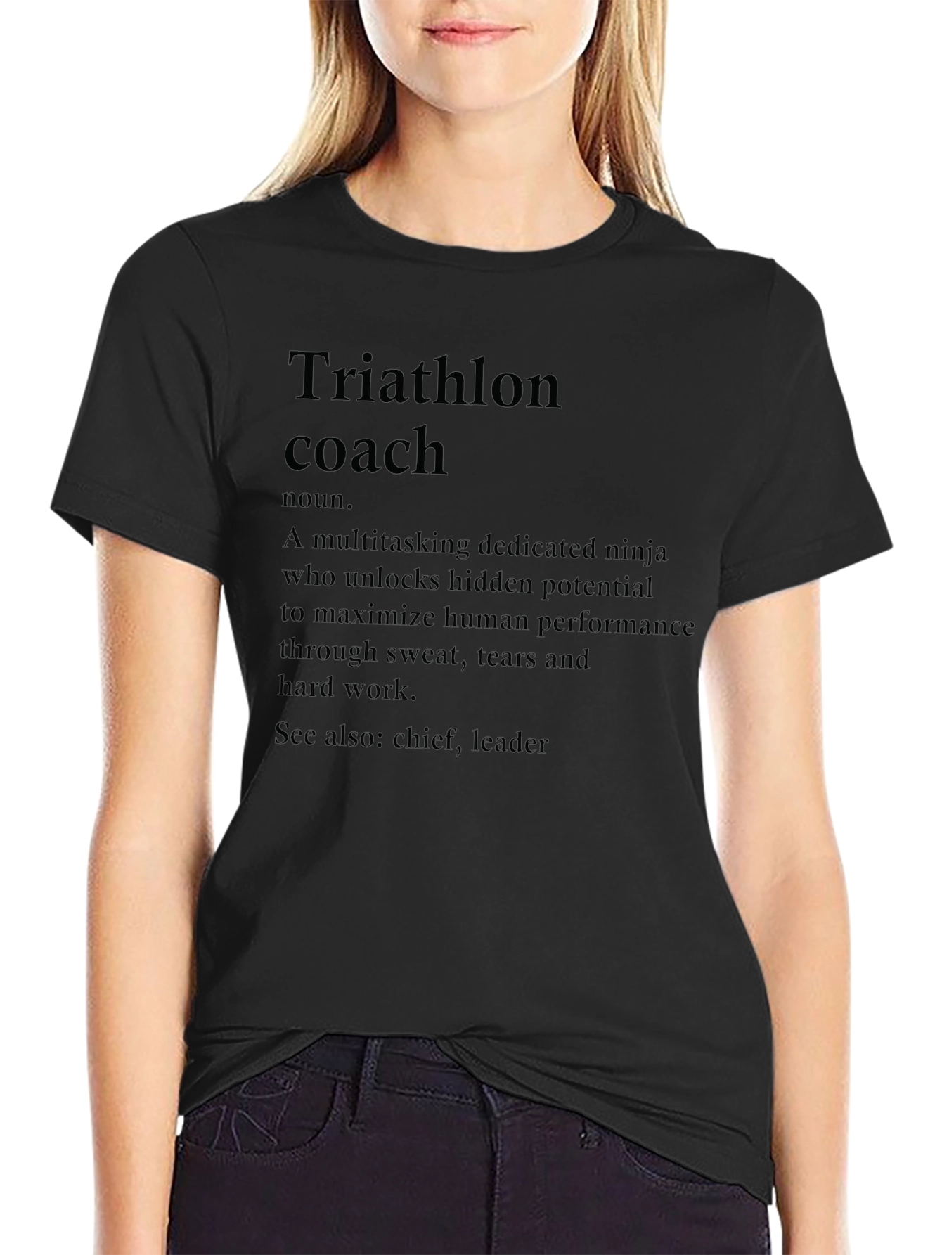 Triathlon Coach Definition T-Shirt