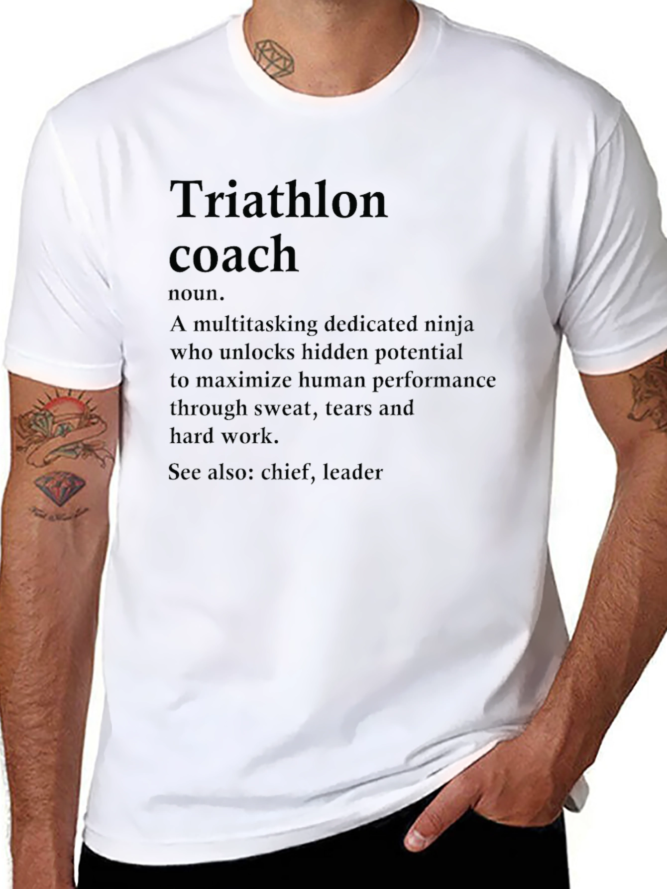 Triathlon Coach Definition T-Shirt