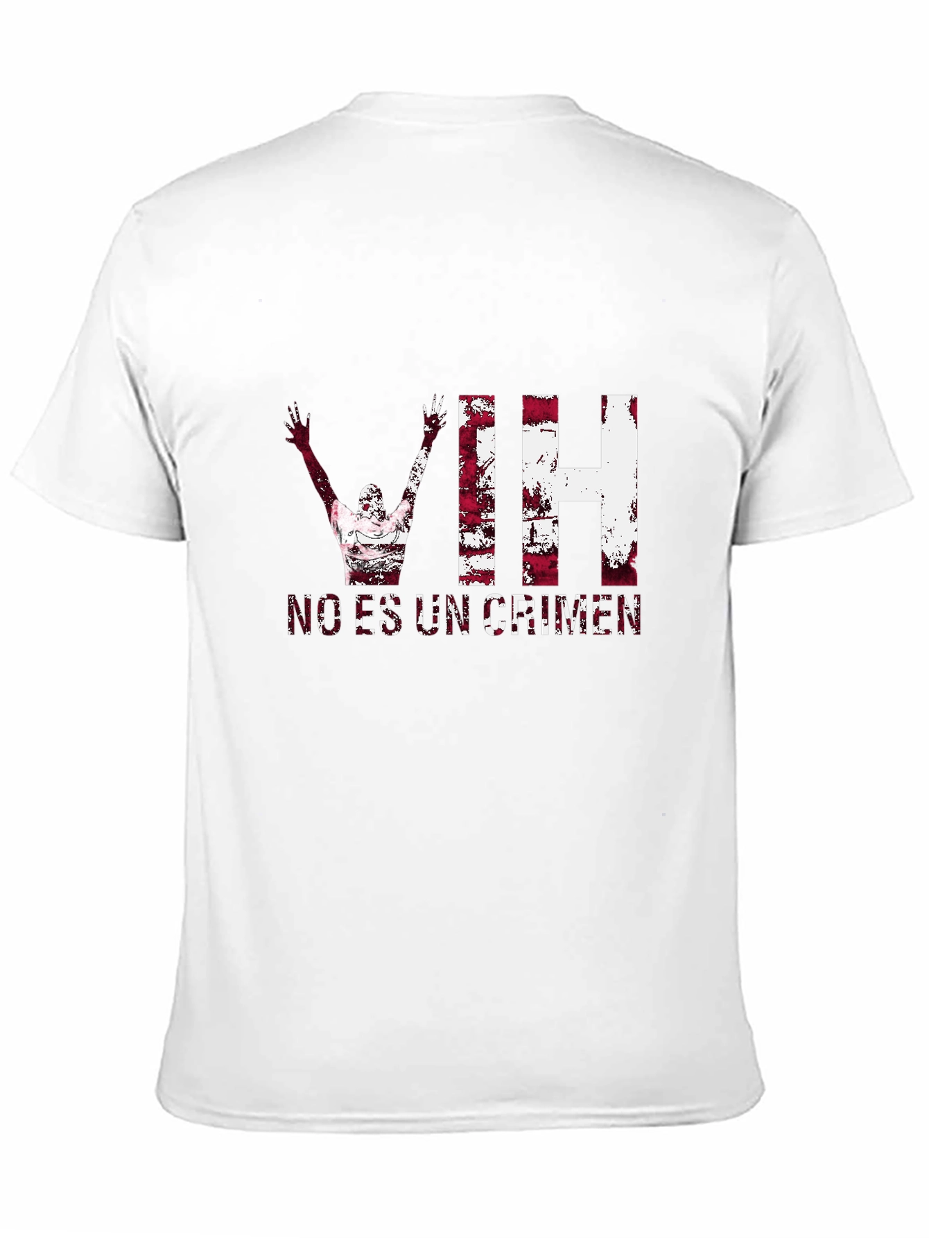 HIV Awareness Graphic T-Shirt - No Es Un Crimen