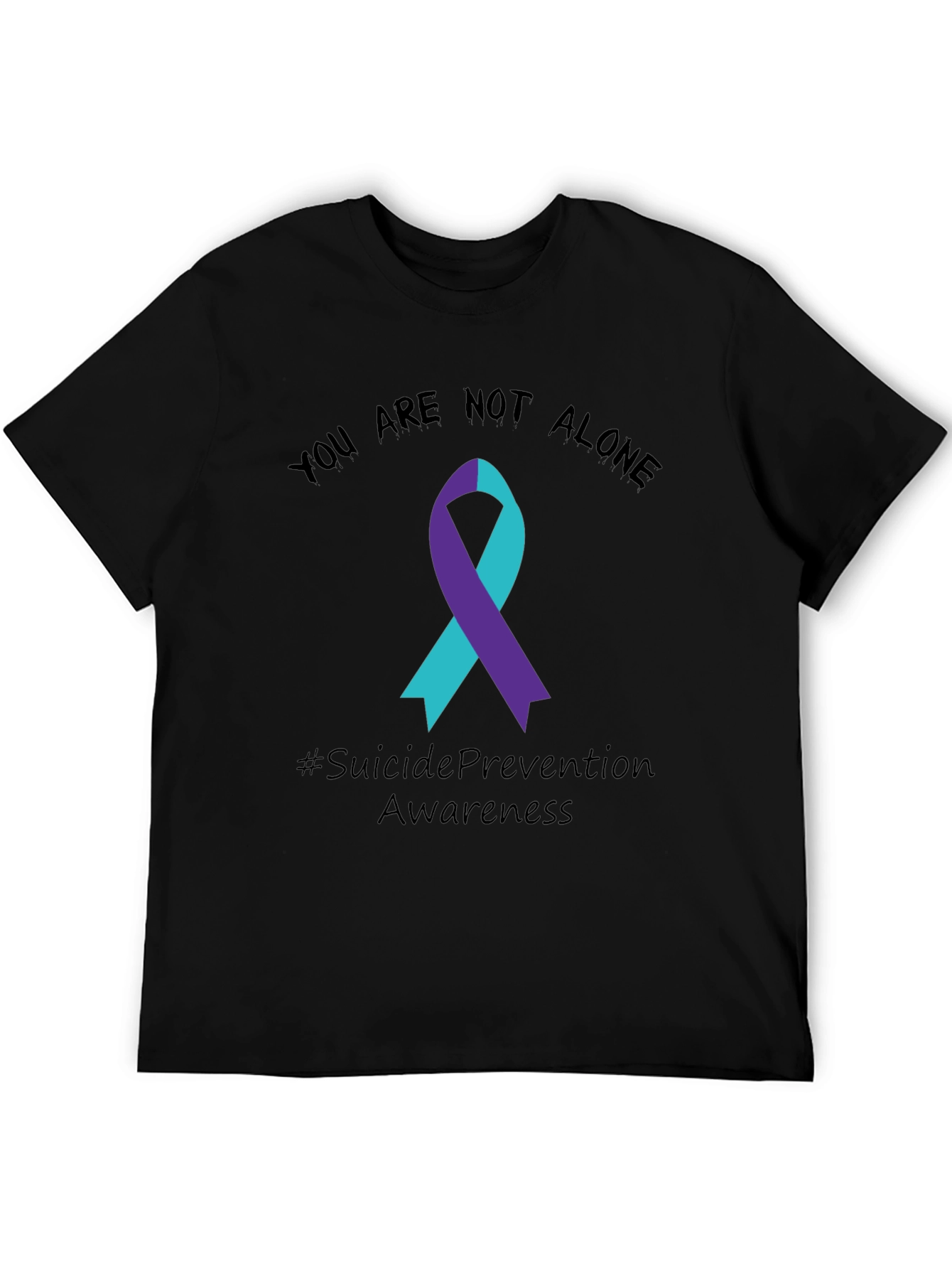 Suicide Prevention Awareness Ribbon T-Shirt