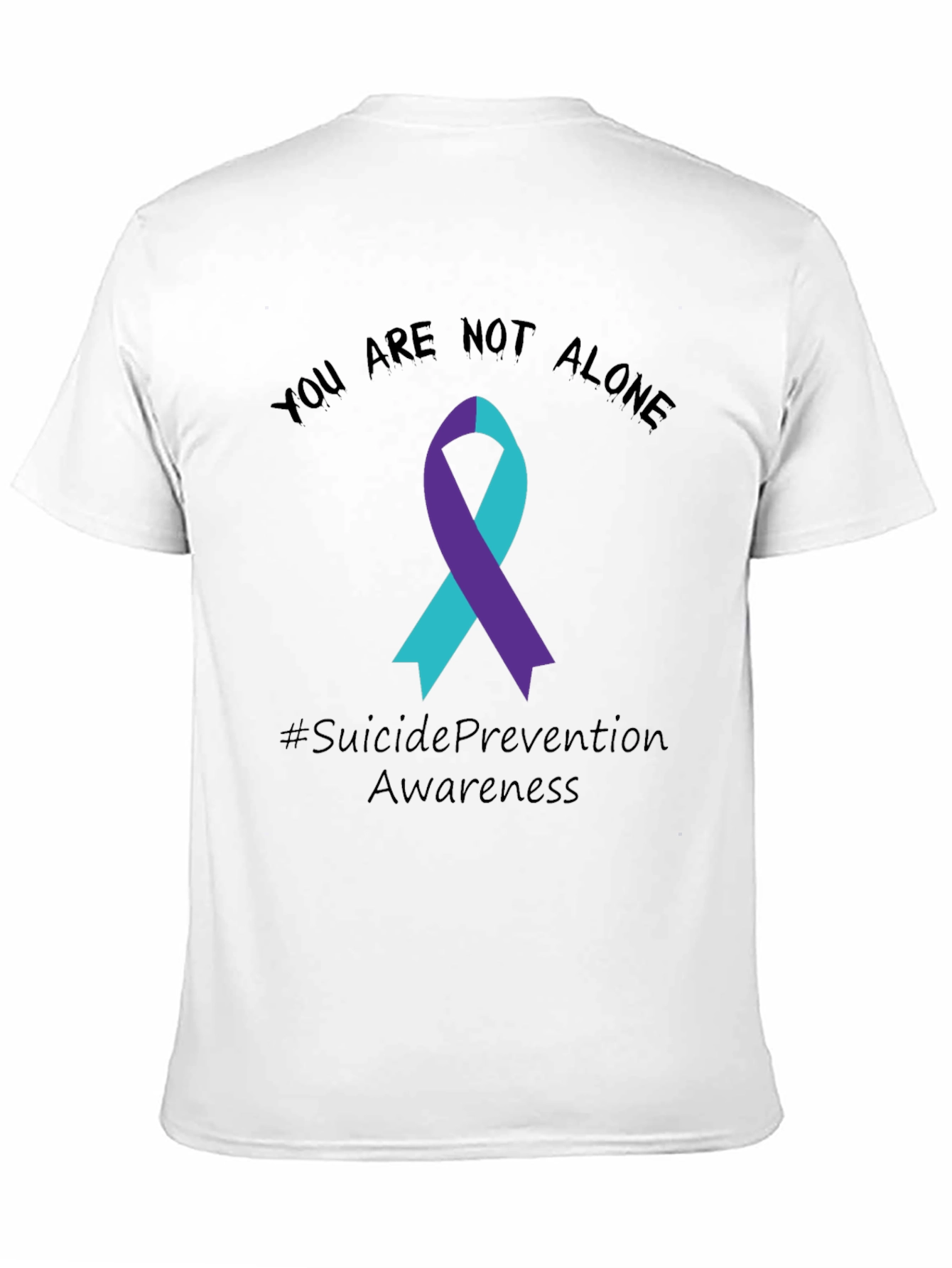 Suicide Prevention Awareness Ribbon T-Shirt