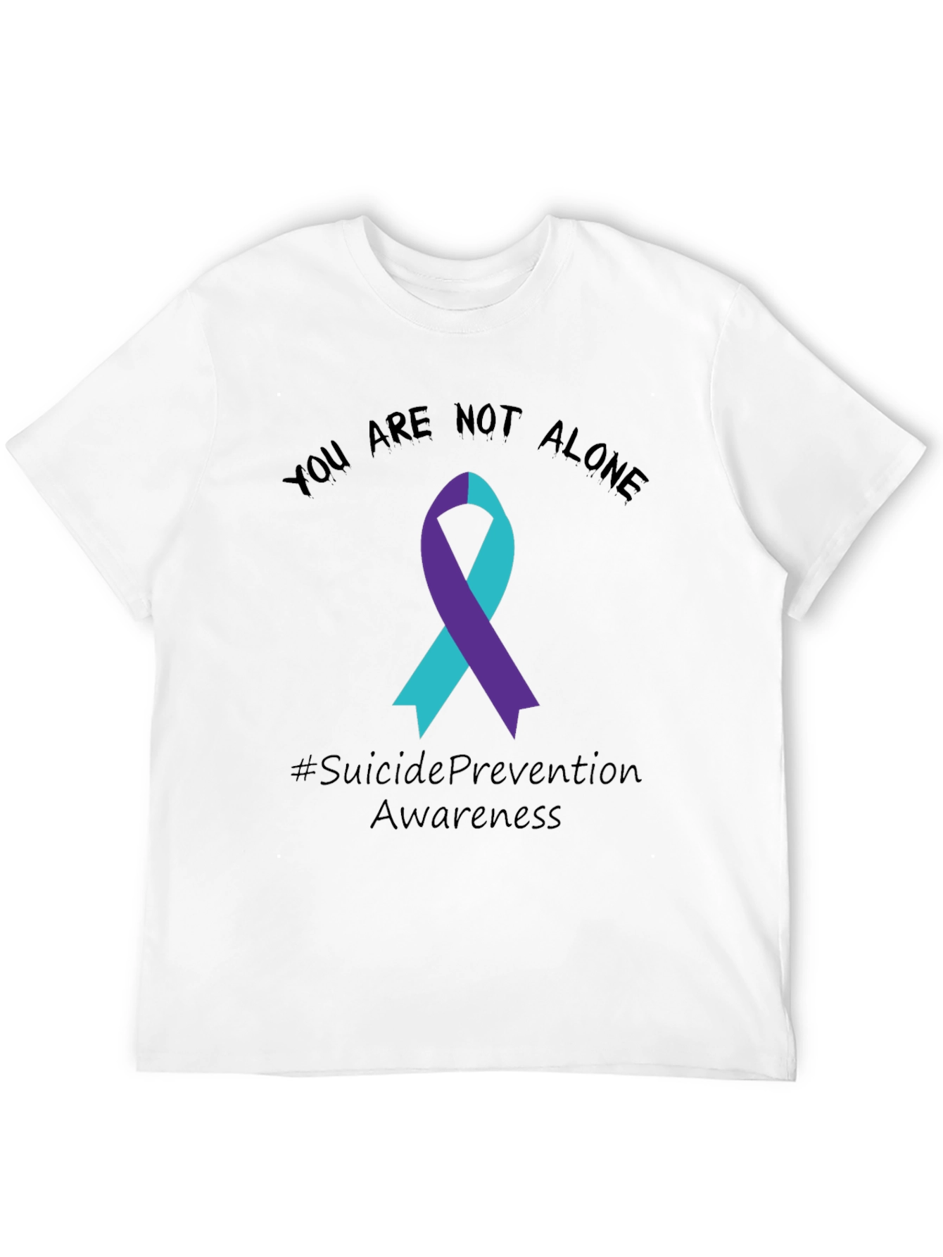 Suicide Prevention Awareness Ribbon T-Shirt