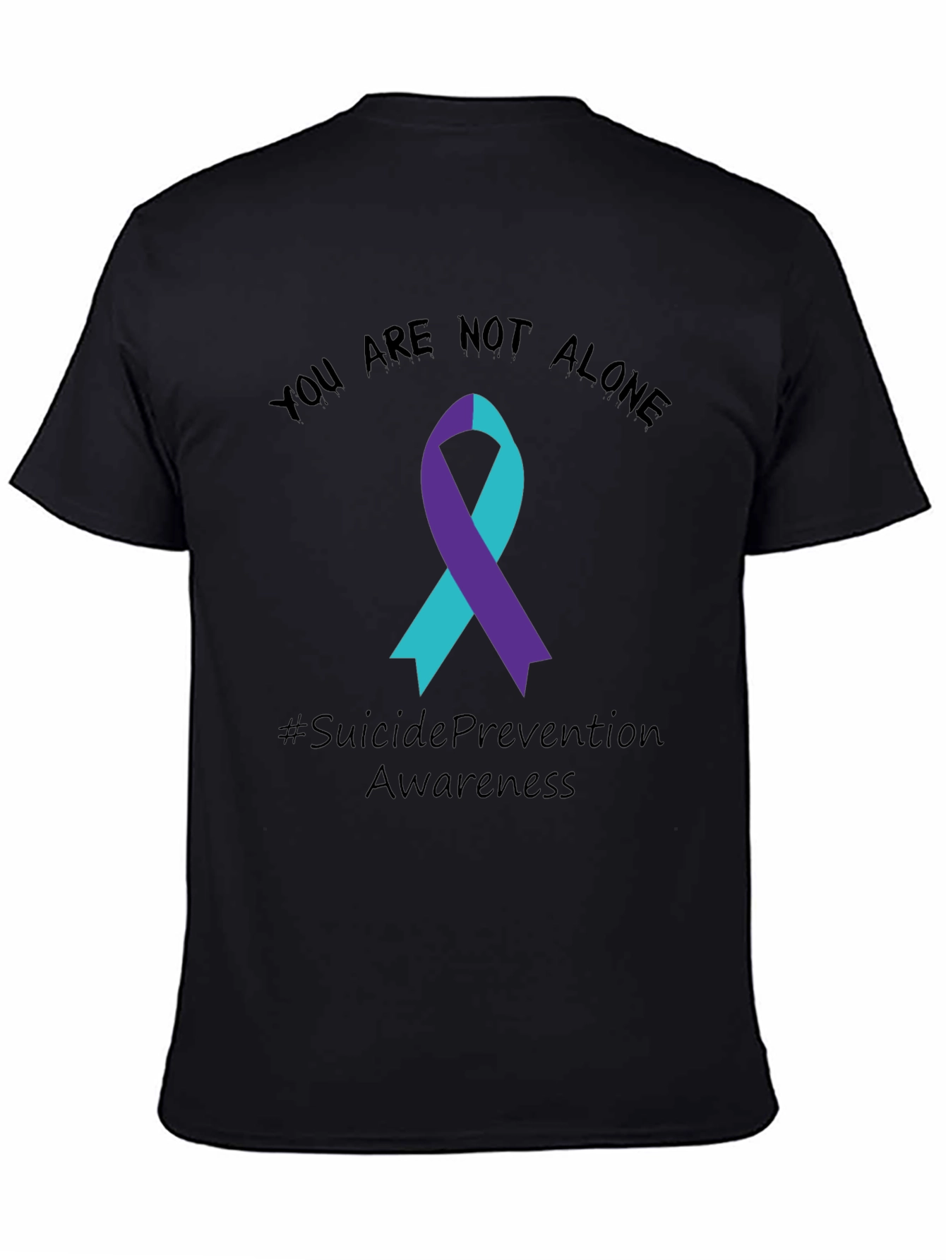 Suicide Prevention Awareness Ribbon T-Shirt
