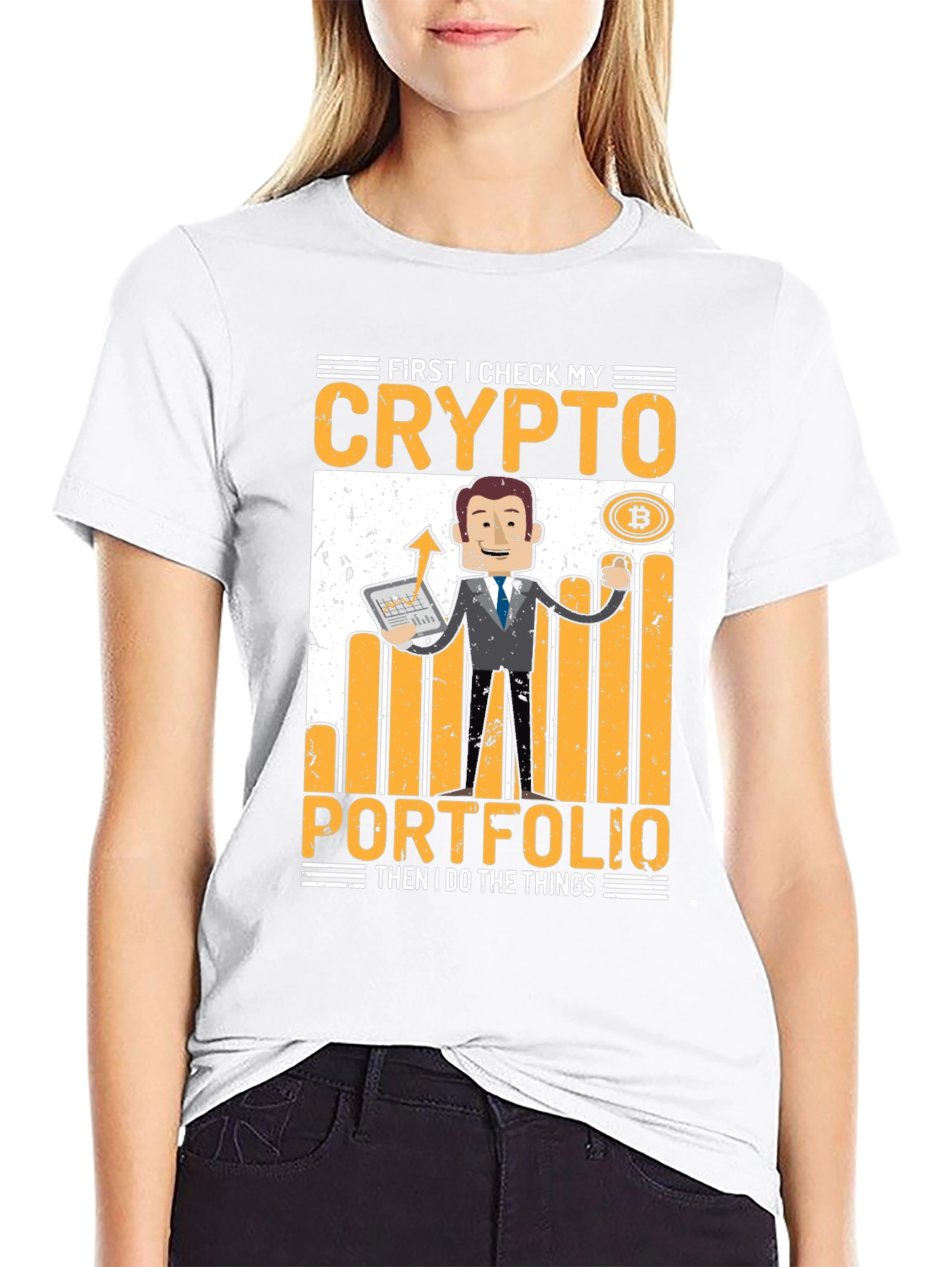 Crypto Portfolio T-Shirt - Stock Trader Tee