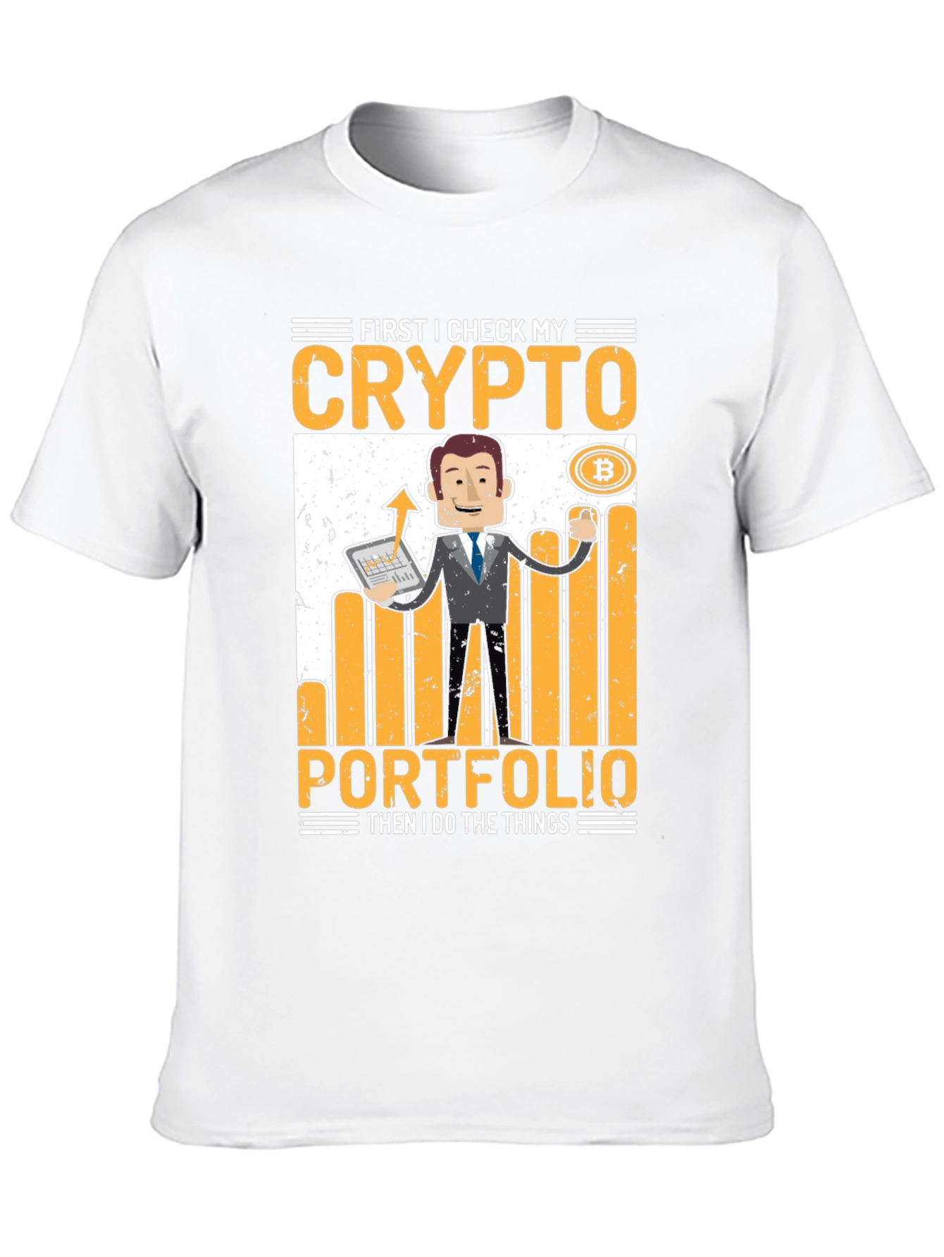 Crypto Portfolio T-Shirt - Stock Trader Tee