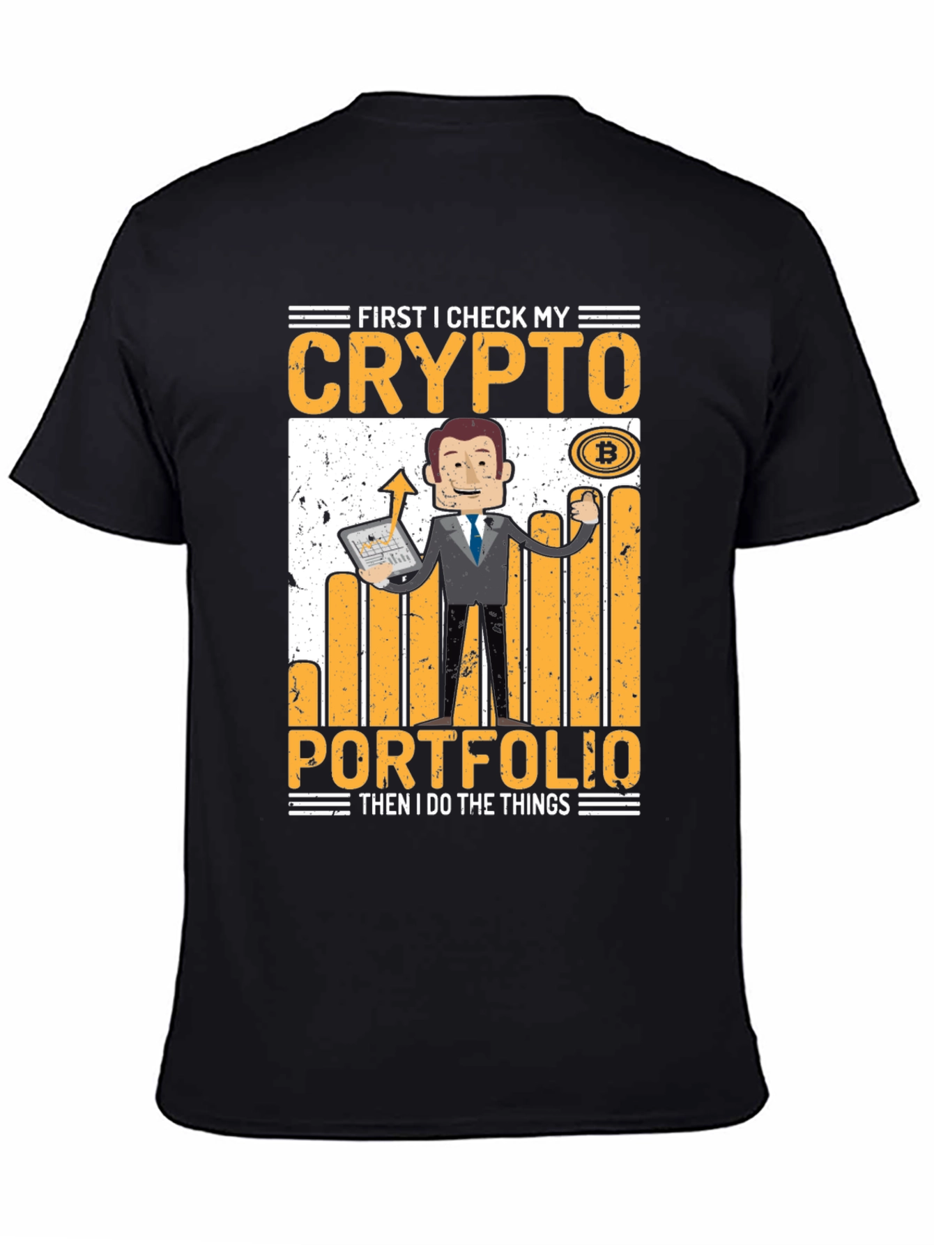Crypto Portfolio T-Shirt - Stock Trader Tee
