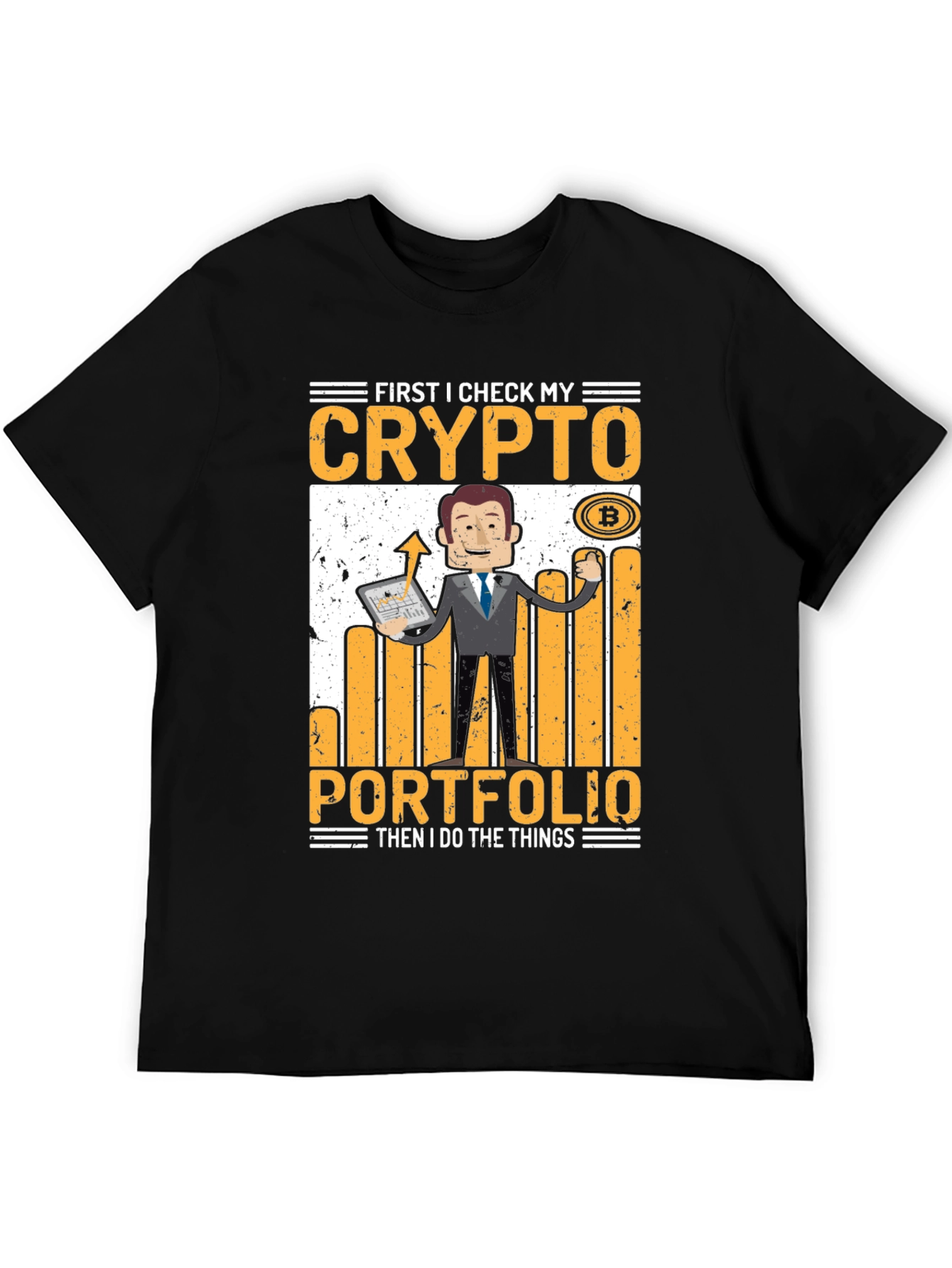 Crypto Portfolio T-Shirt - Stock Trader Tee