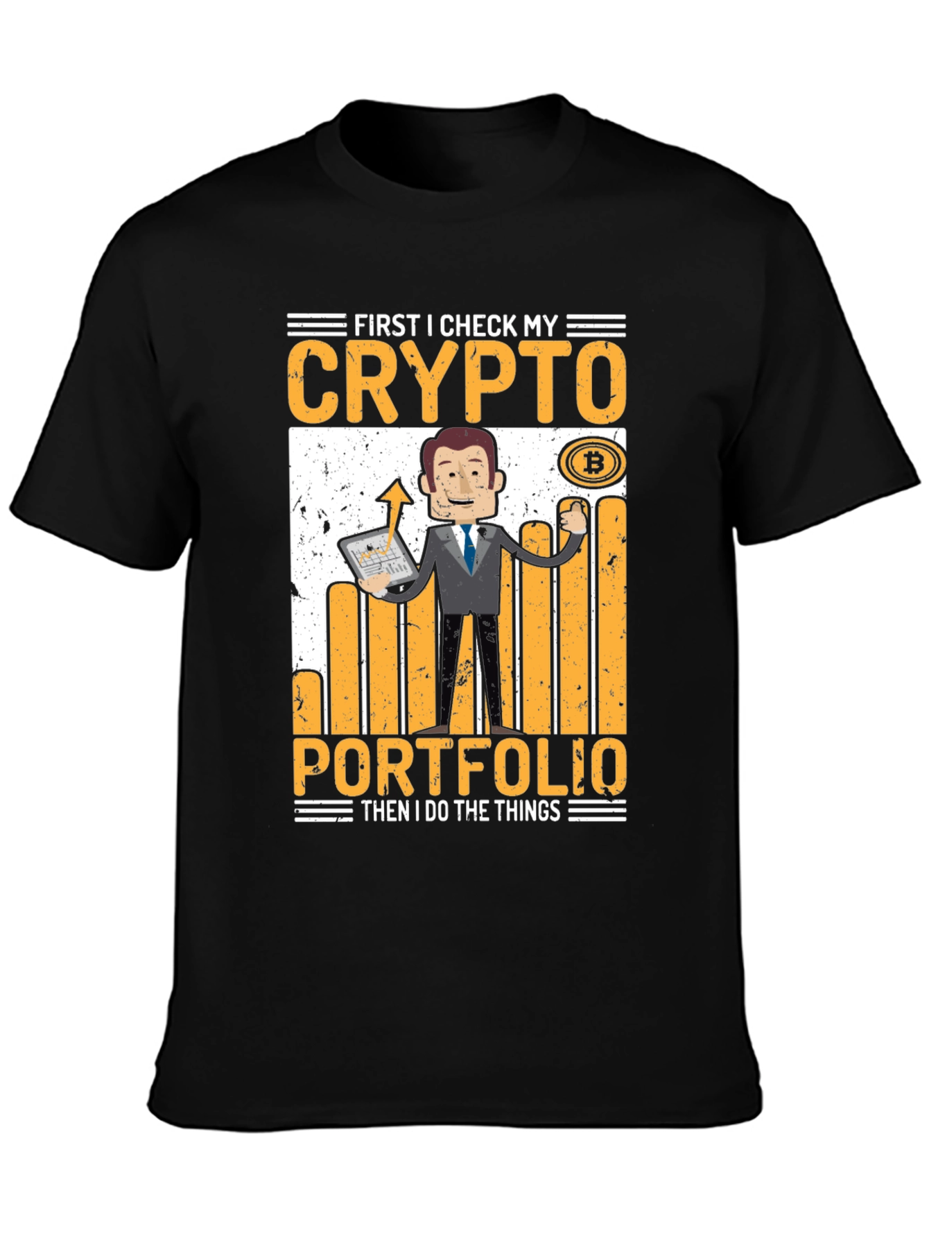 Crypto Portfolio T-Shirt - Stock Trader Tee