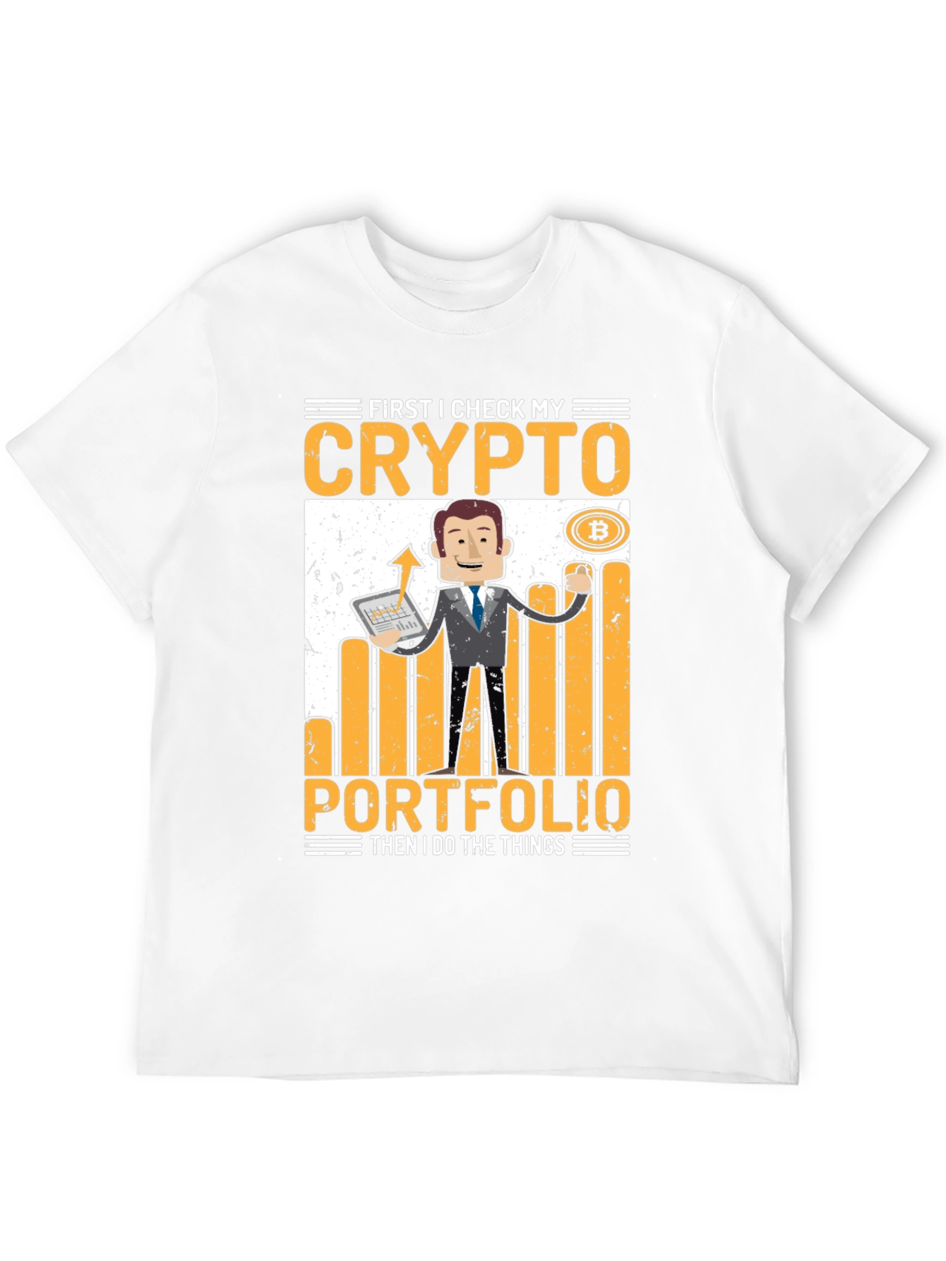 Crypto Portfolio T-Shirt - Stock Trader Tee