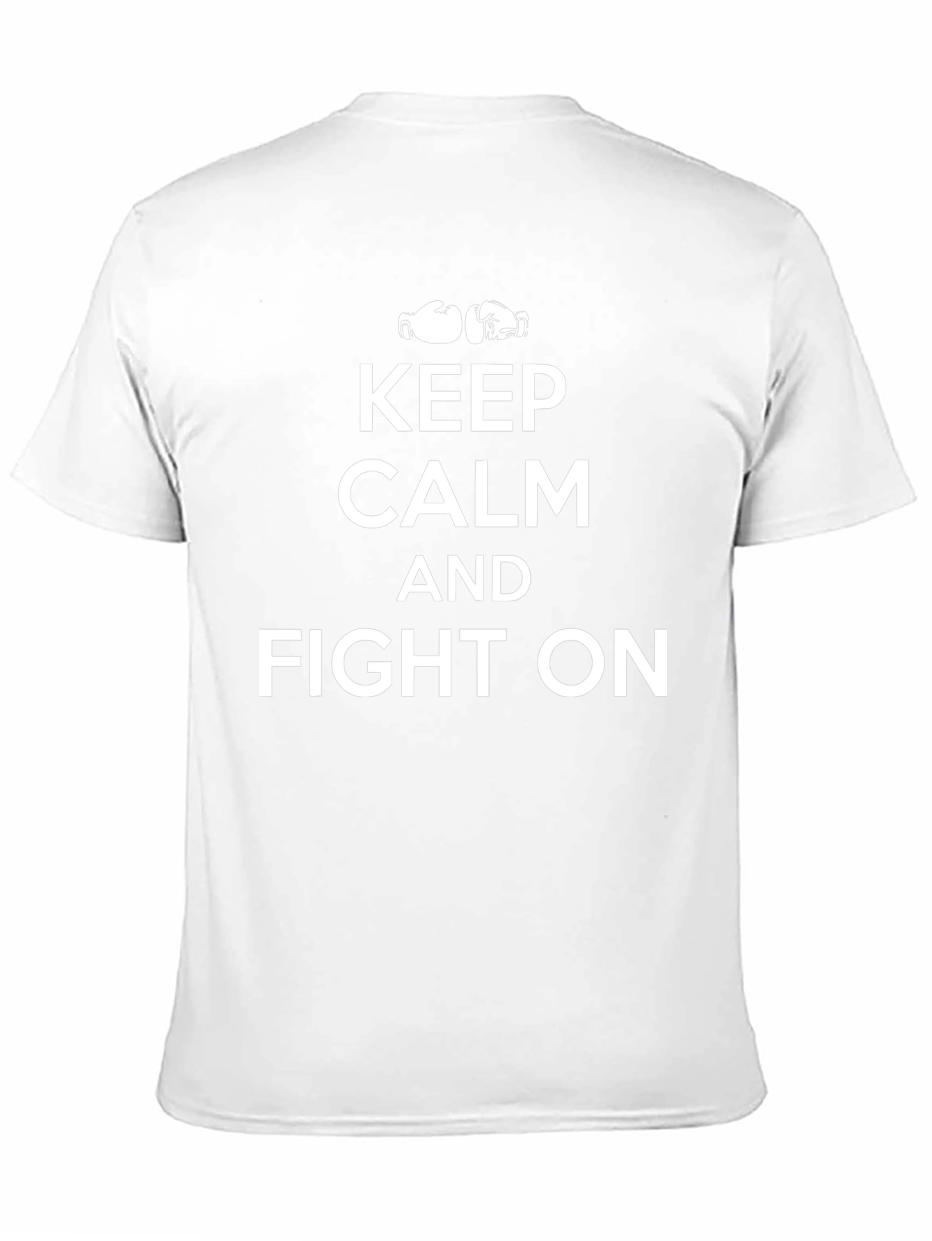 Keep Calm and Fight On Boxing T-Shirt