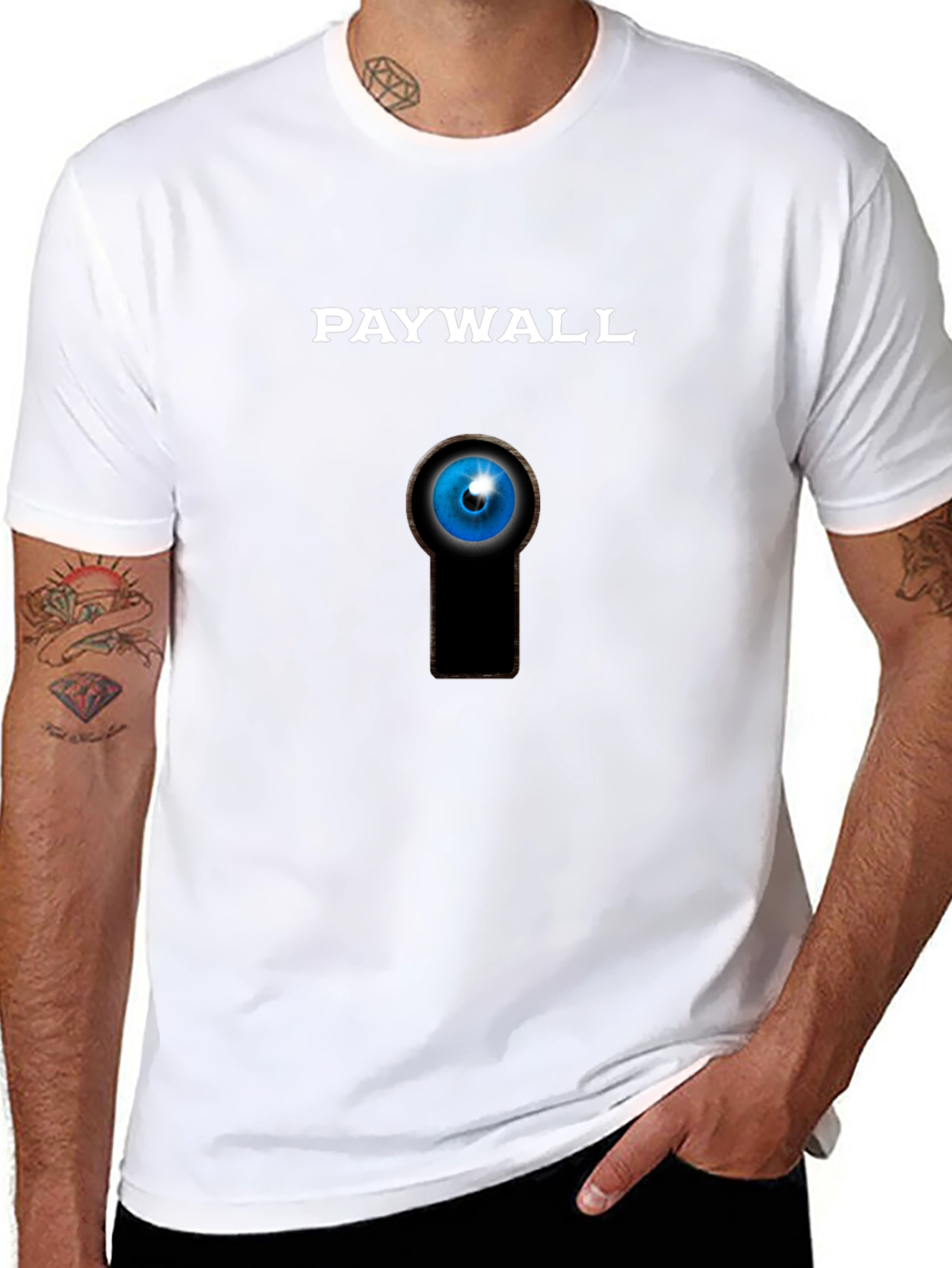 Paywall Eye T-Shirt - Intrigue & Mystery