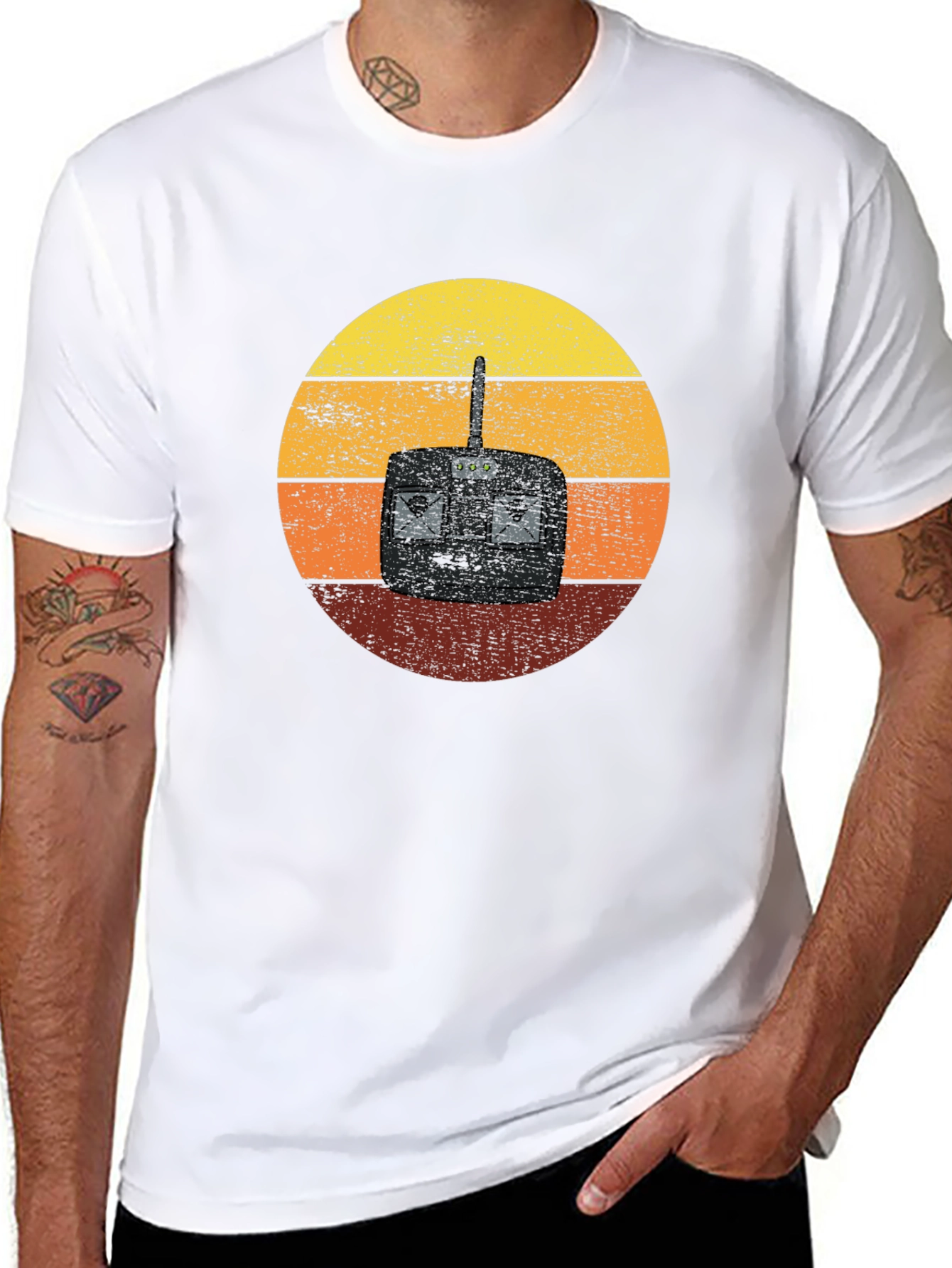 Retro RC Controller T-Shirt