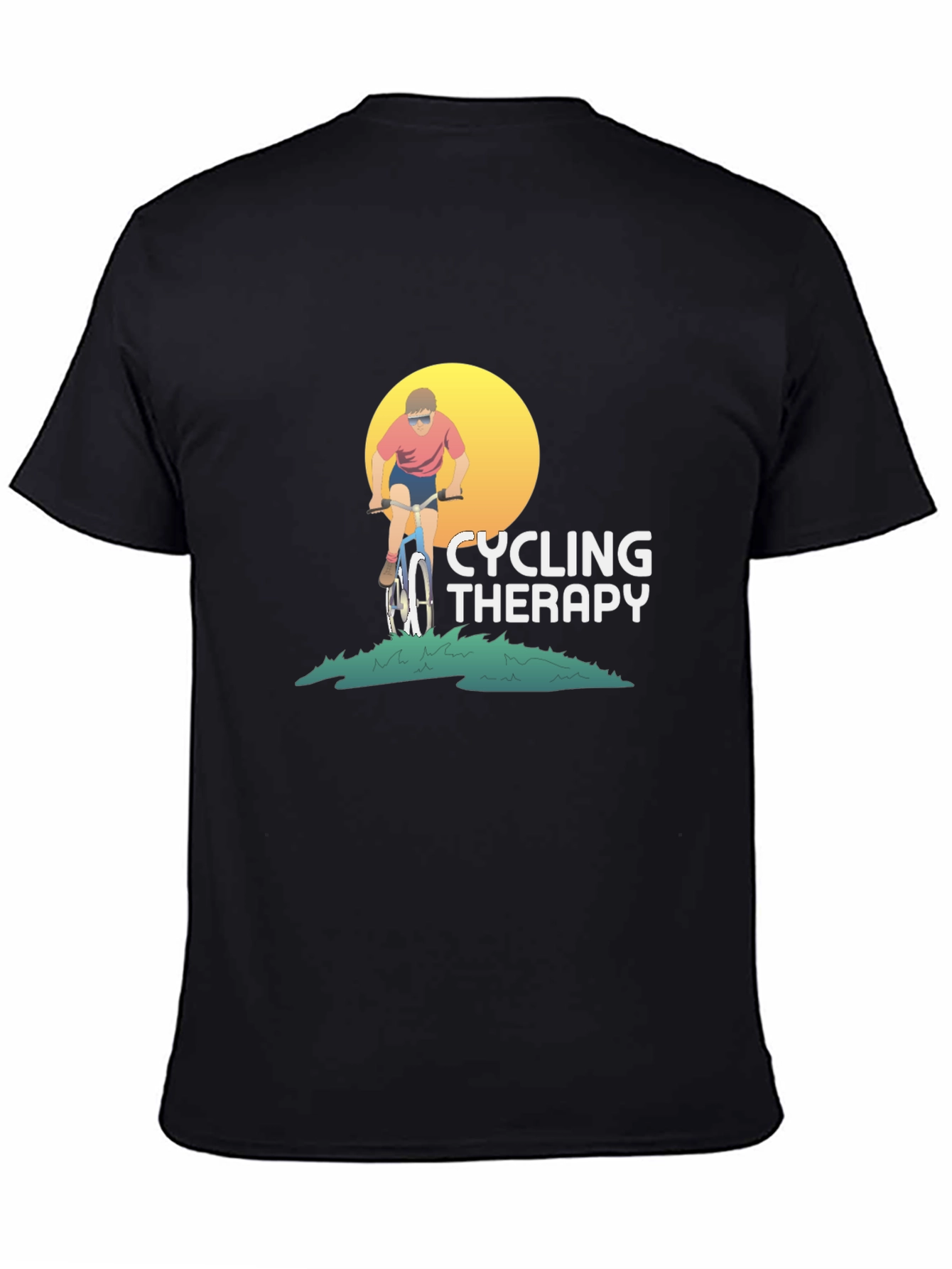 Cycling Therapy Graphic T-Shirt