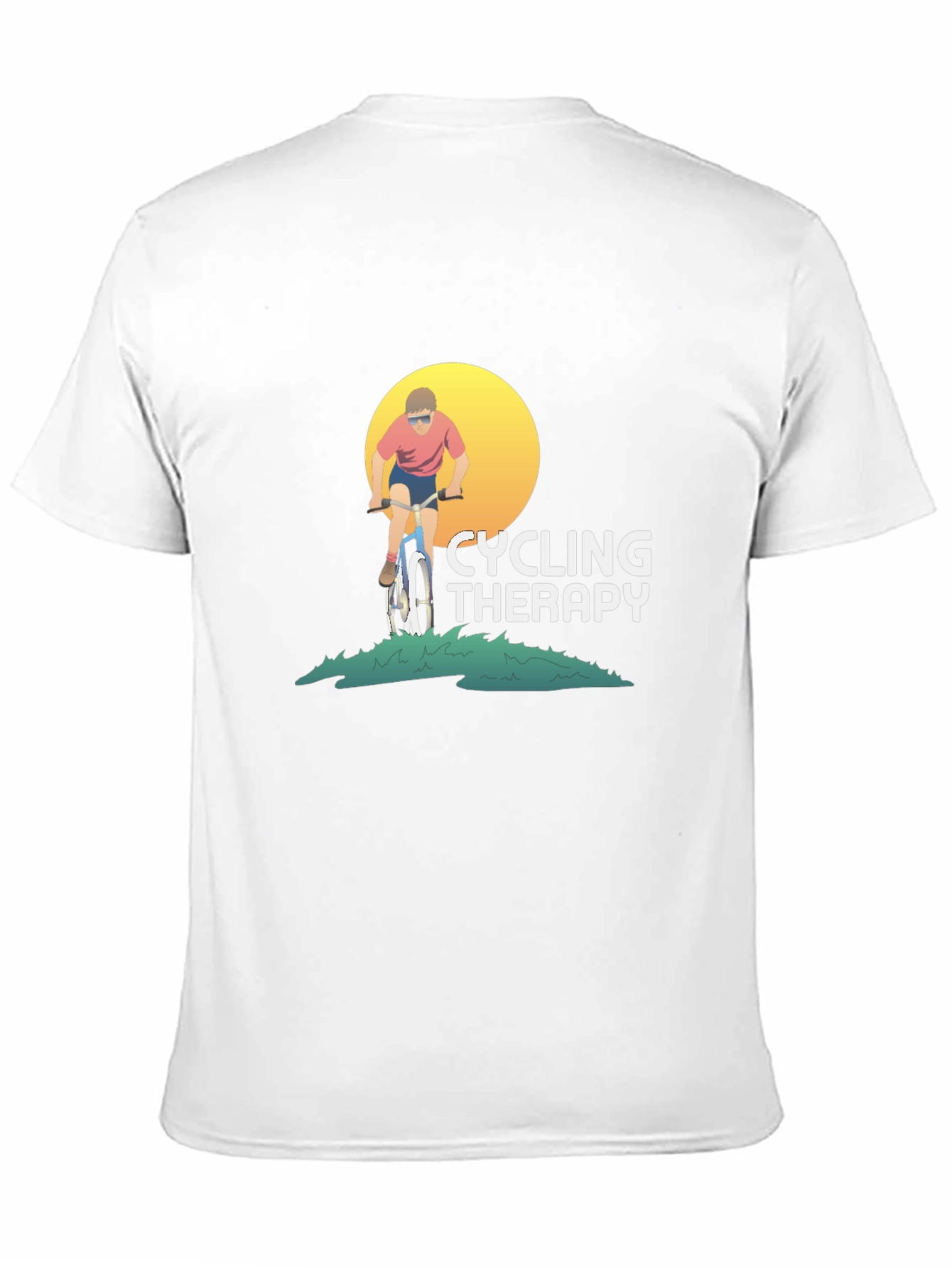 Cycling Therapy Graphic T-Shirt