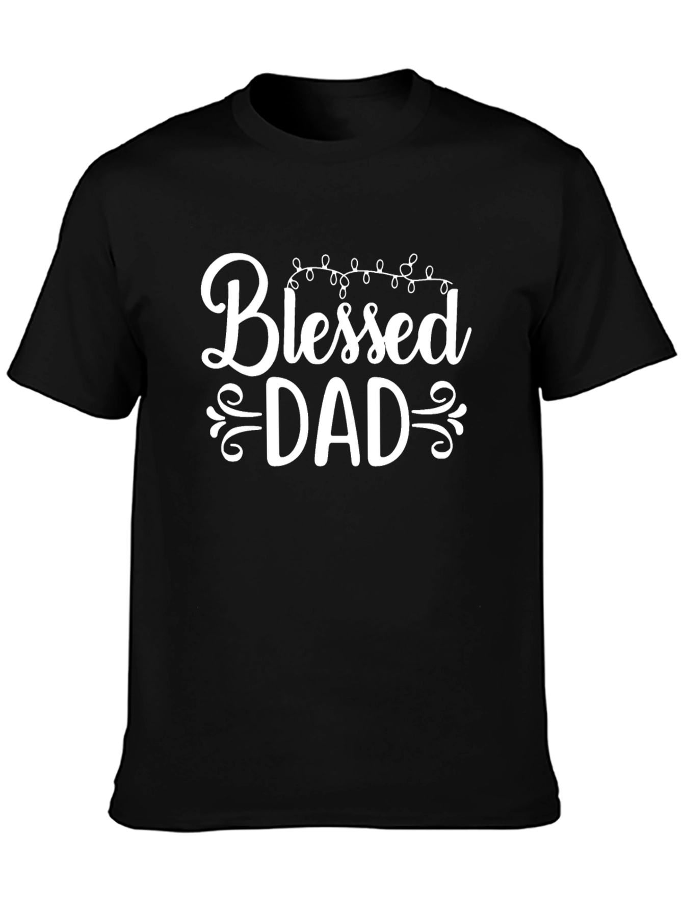 Blessed Dad Graphic Tee - Fathers Day Shirt