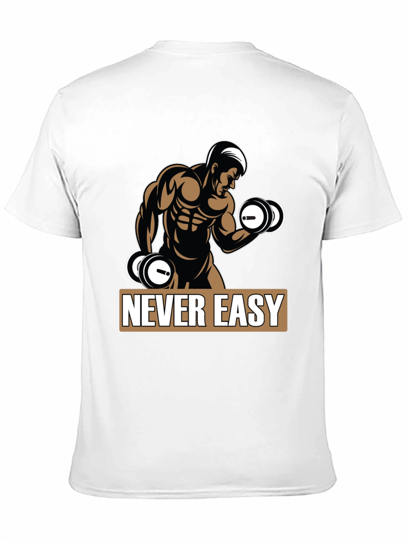 Never Easy Workout T-Shirt