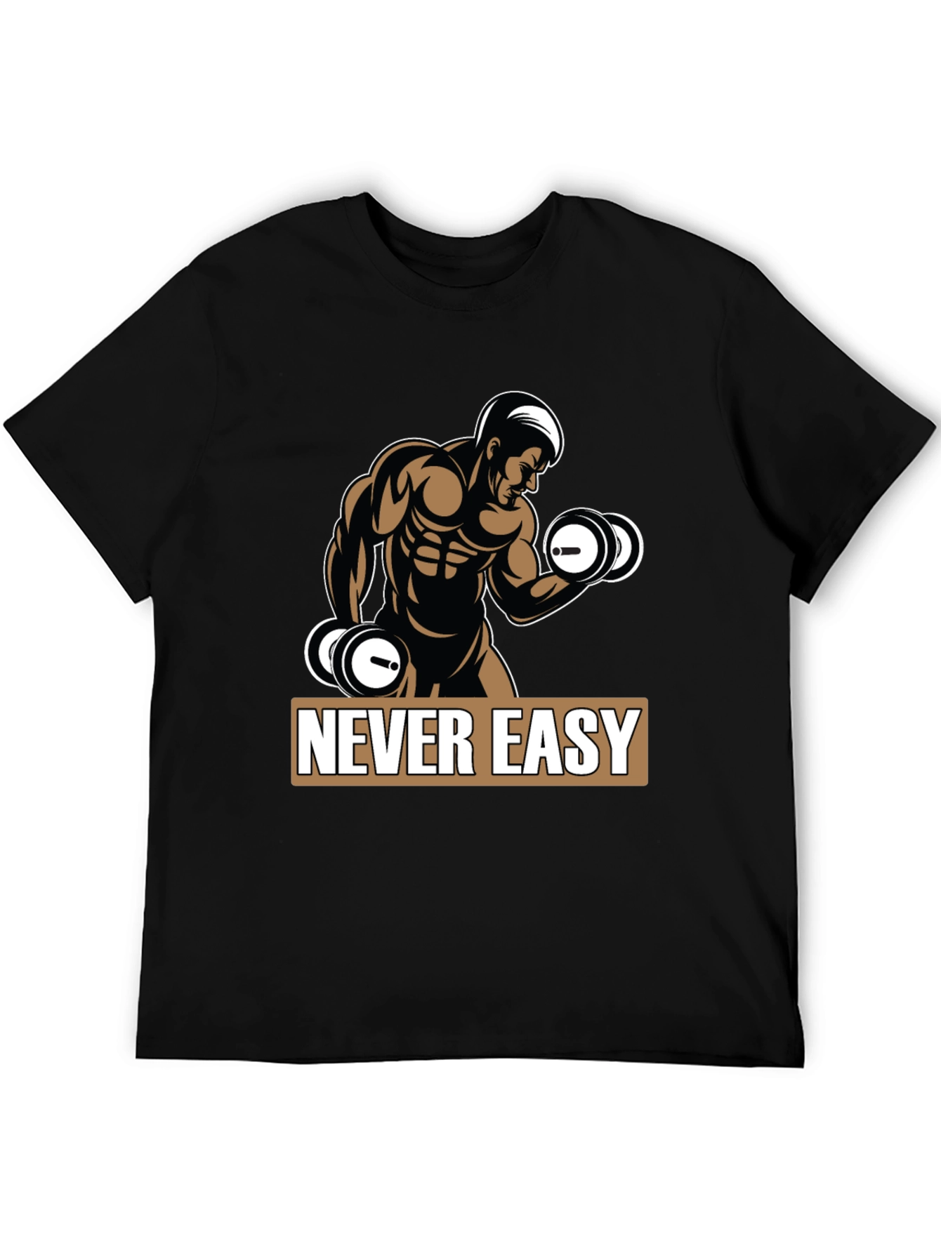 Never Easy Workout T-Shirt