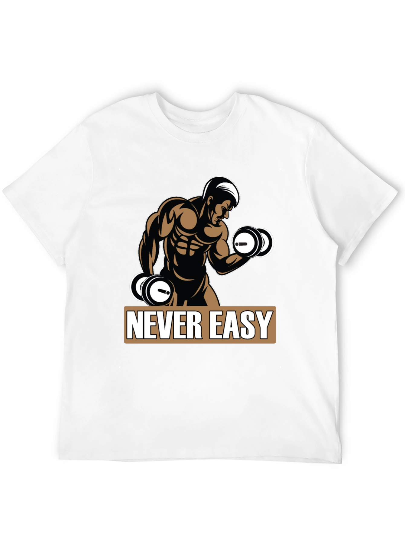 Never Easy Workout T-Shirt