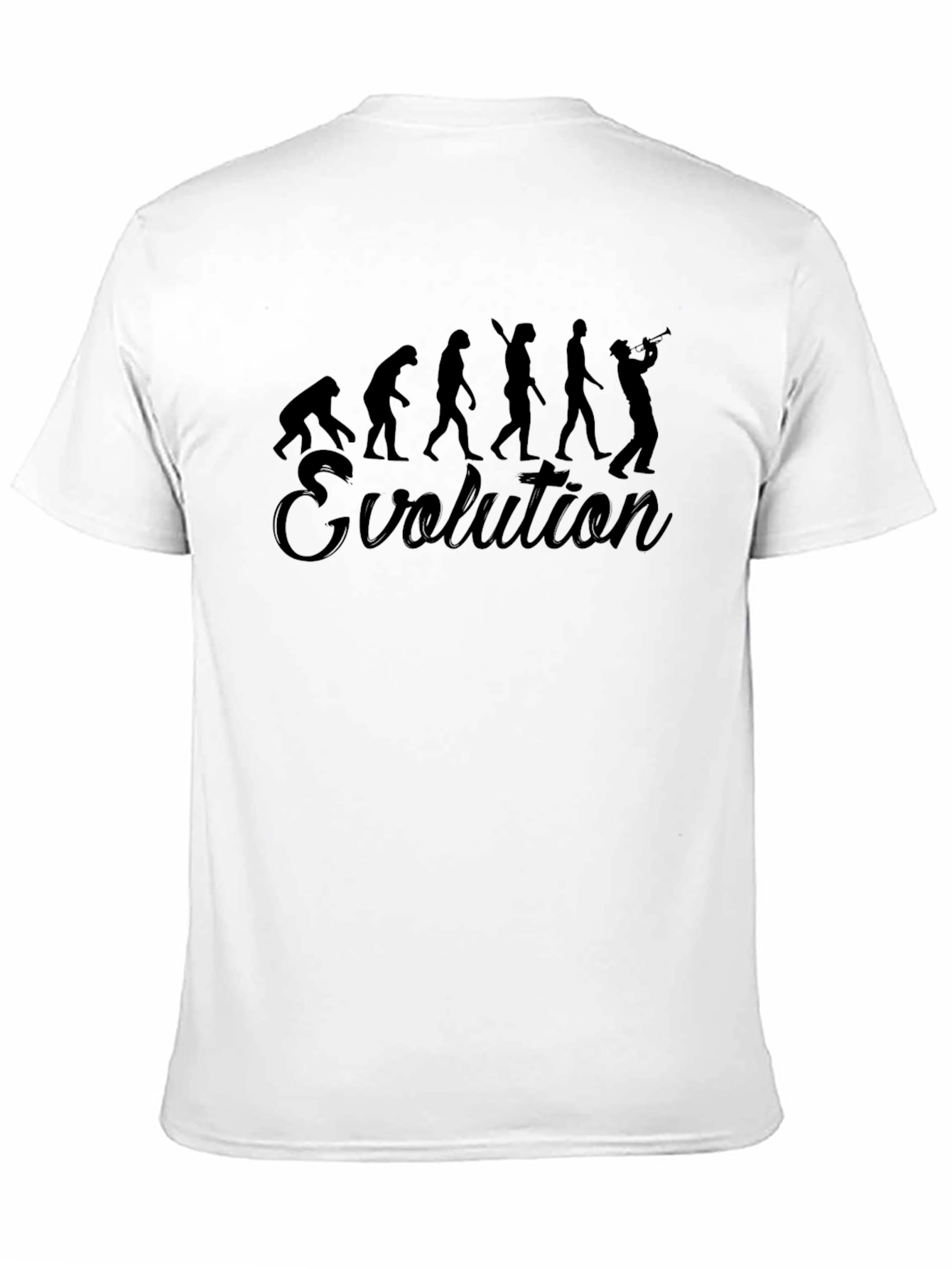 Evolution of Trumpet Player T-Shirt
