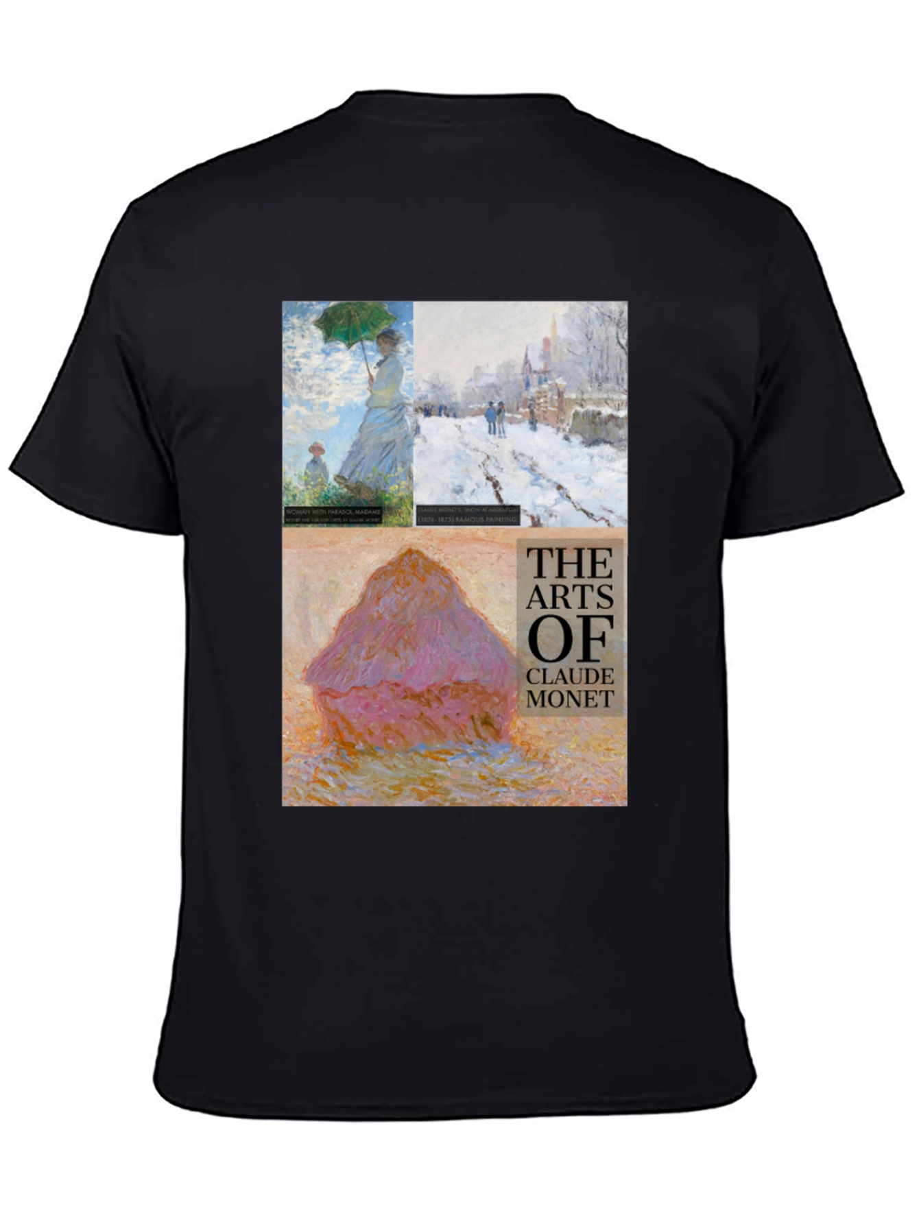 Arts of Claude Monet Graphic T-Shirt