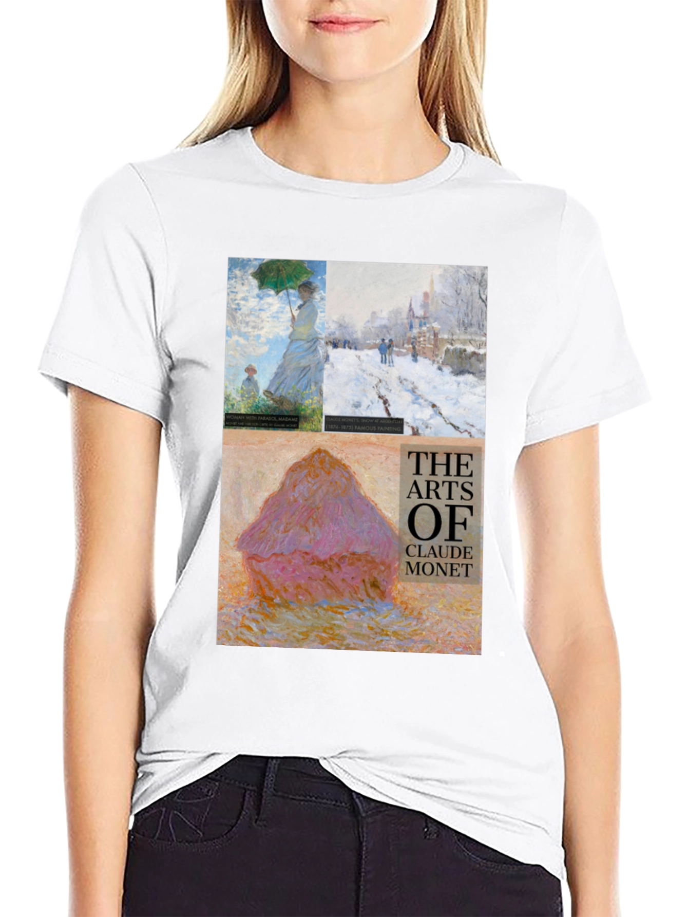 Arts of Claude Monet Graphic T-Shirt