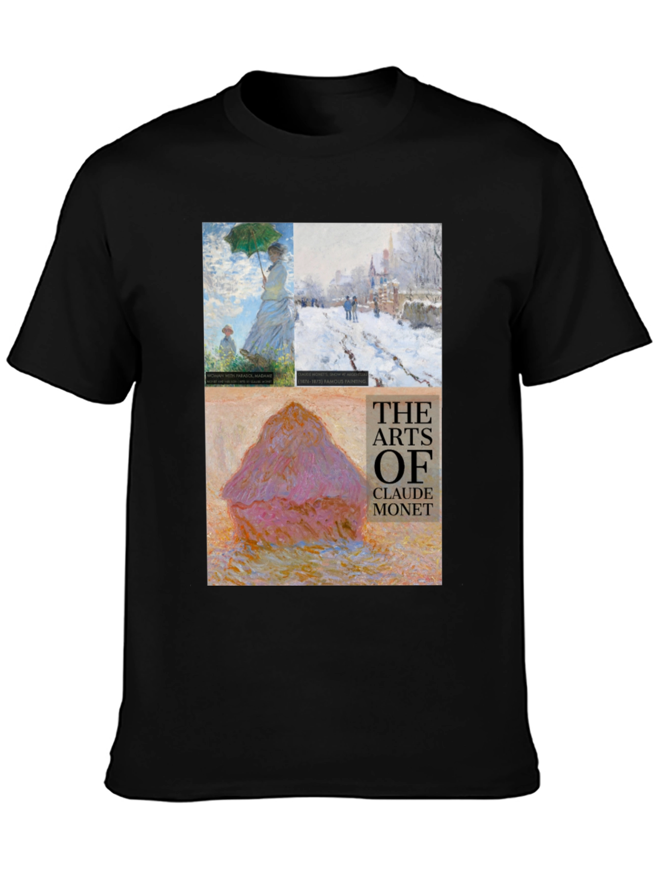 Arts of Claude Monet Graphic T-Shirt