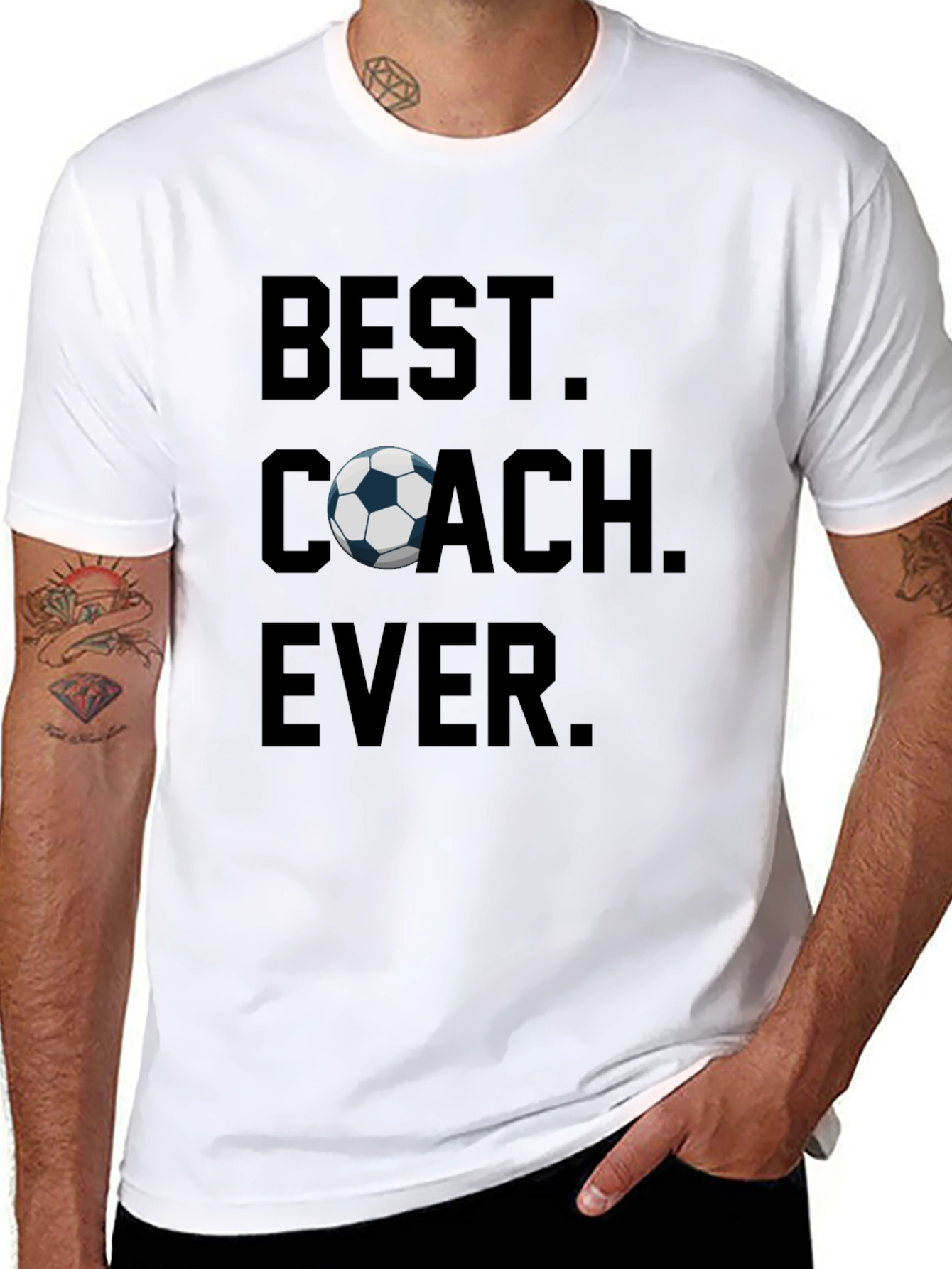 Best Coach Ever T-Shirt - Soccer Gift