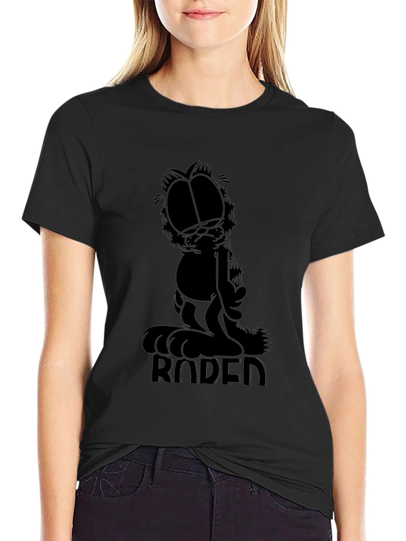 Garfield Roden Black T-Shirt