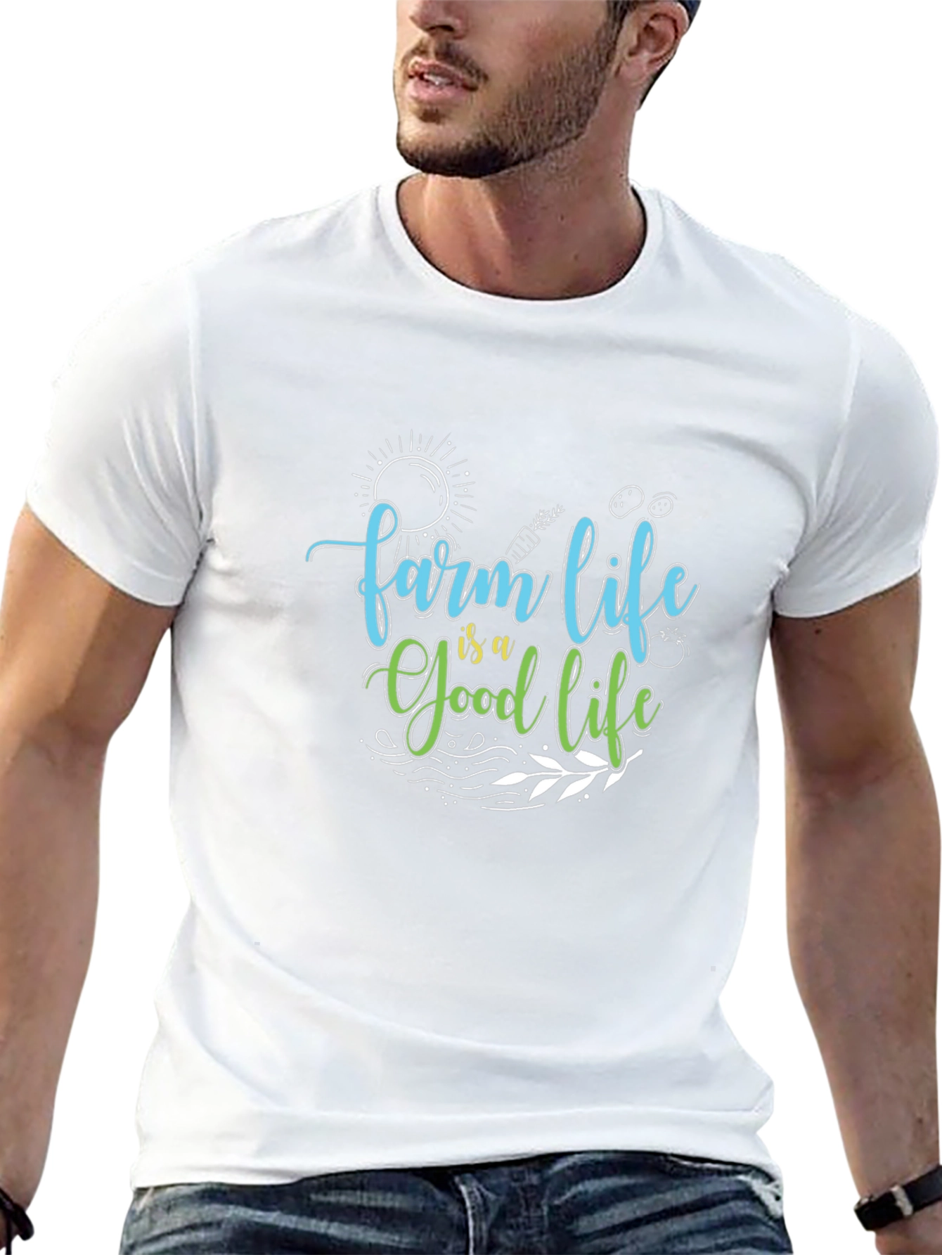 Farm Life is a Good Life Graphic Tee