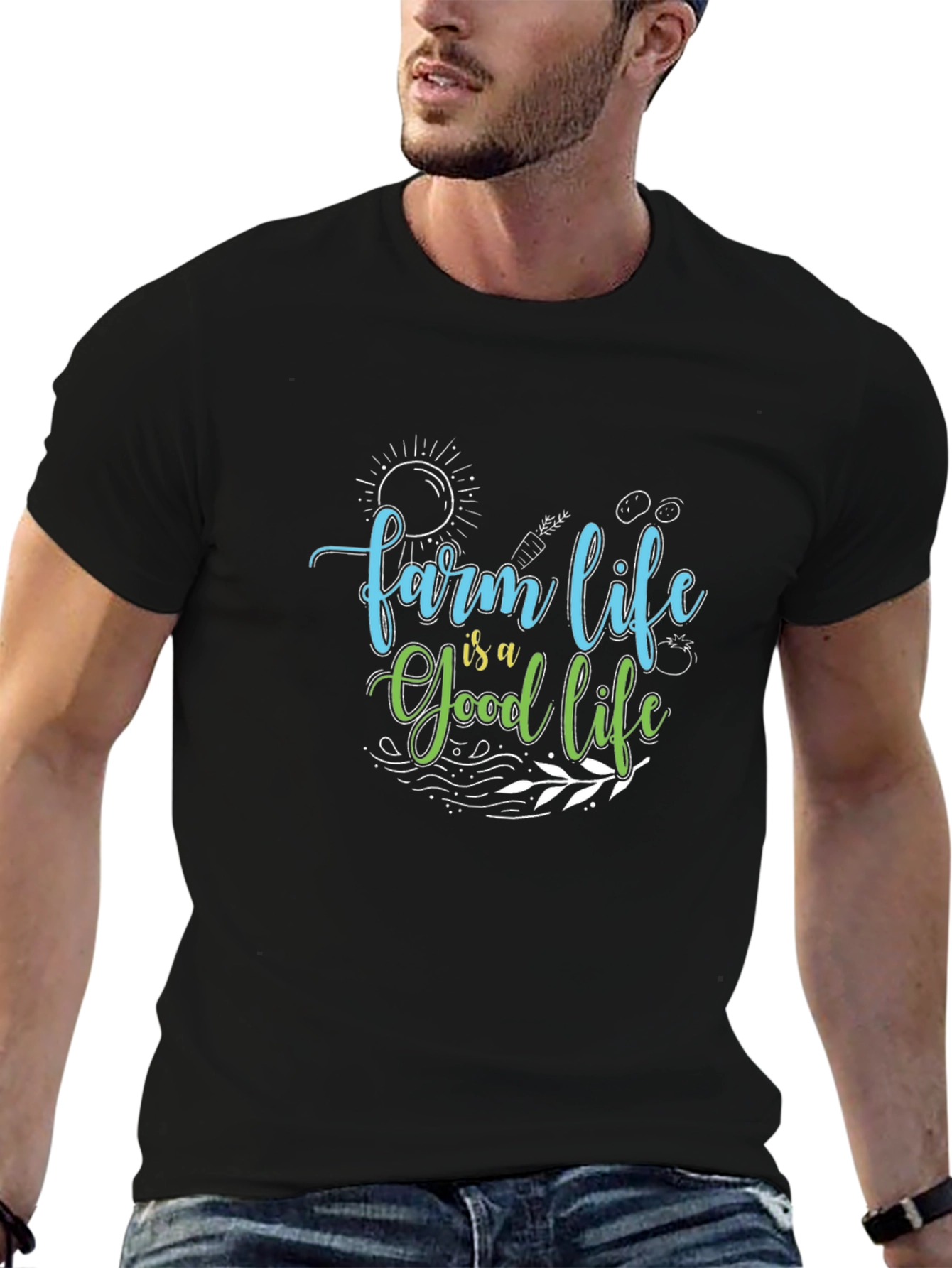 Farm Life is a Good Life Graphic Tee