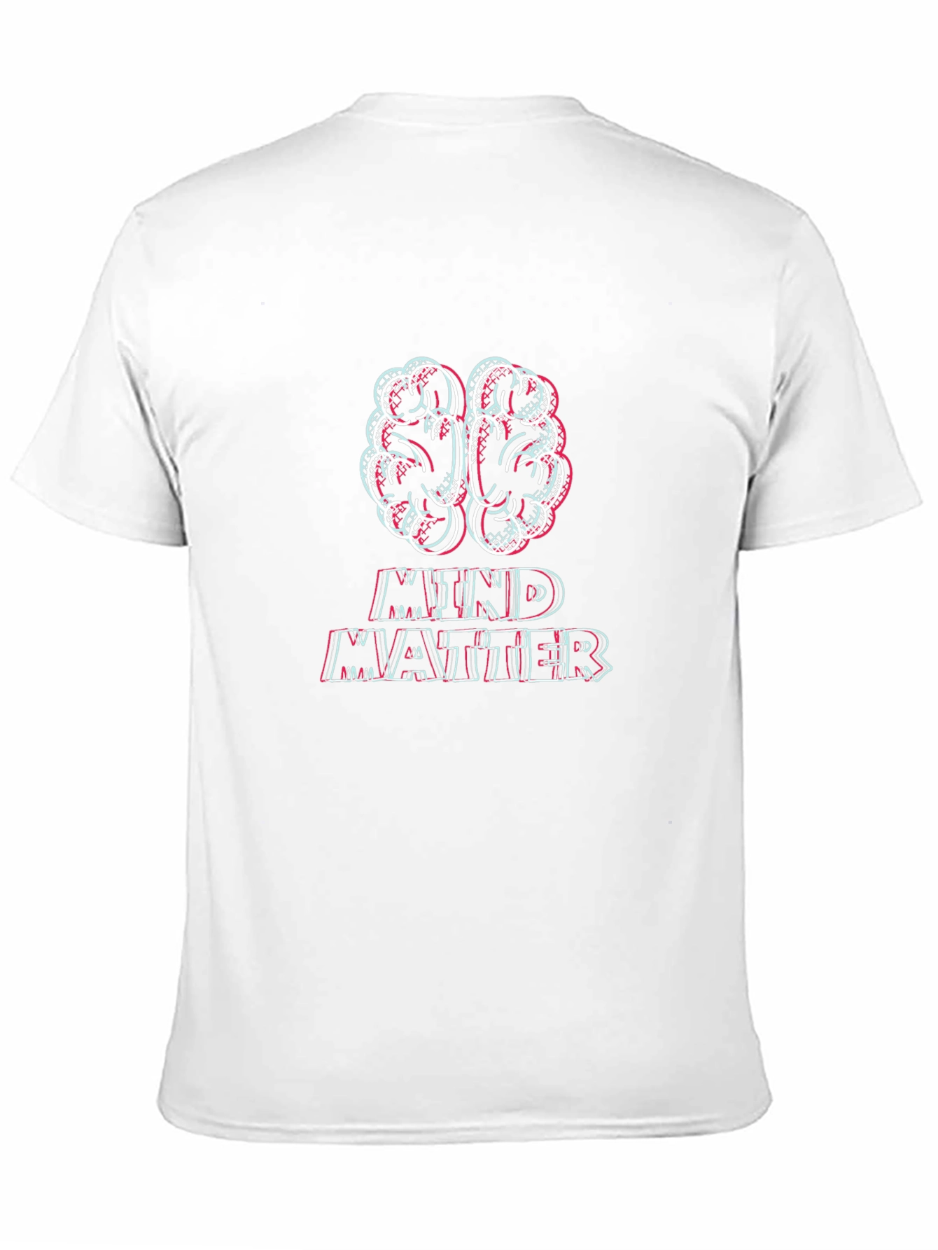 Mind Matter Graphic Tee - Stylish Brain Design