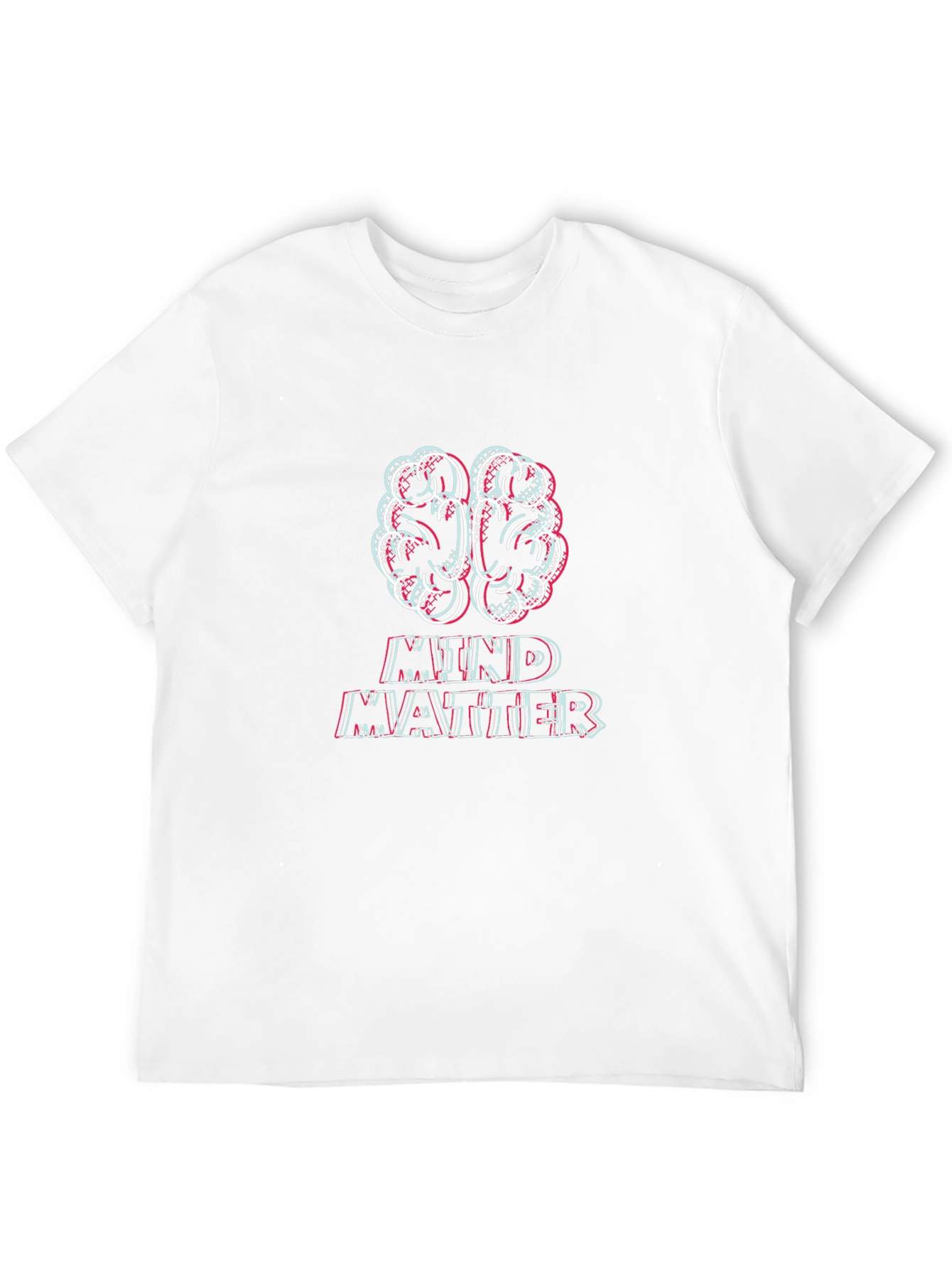 Mind Matter Graphic Tee - Stylish Brain Design