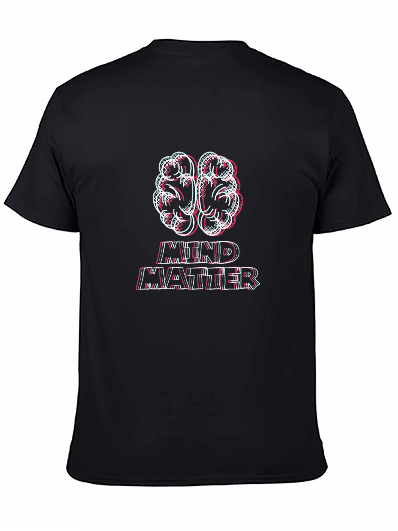 Mind Matter Graphic Tee - Stylish Brain Design