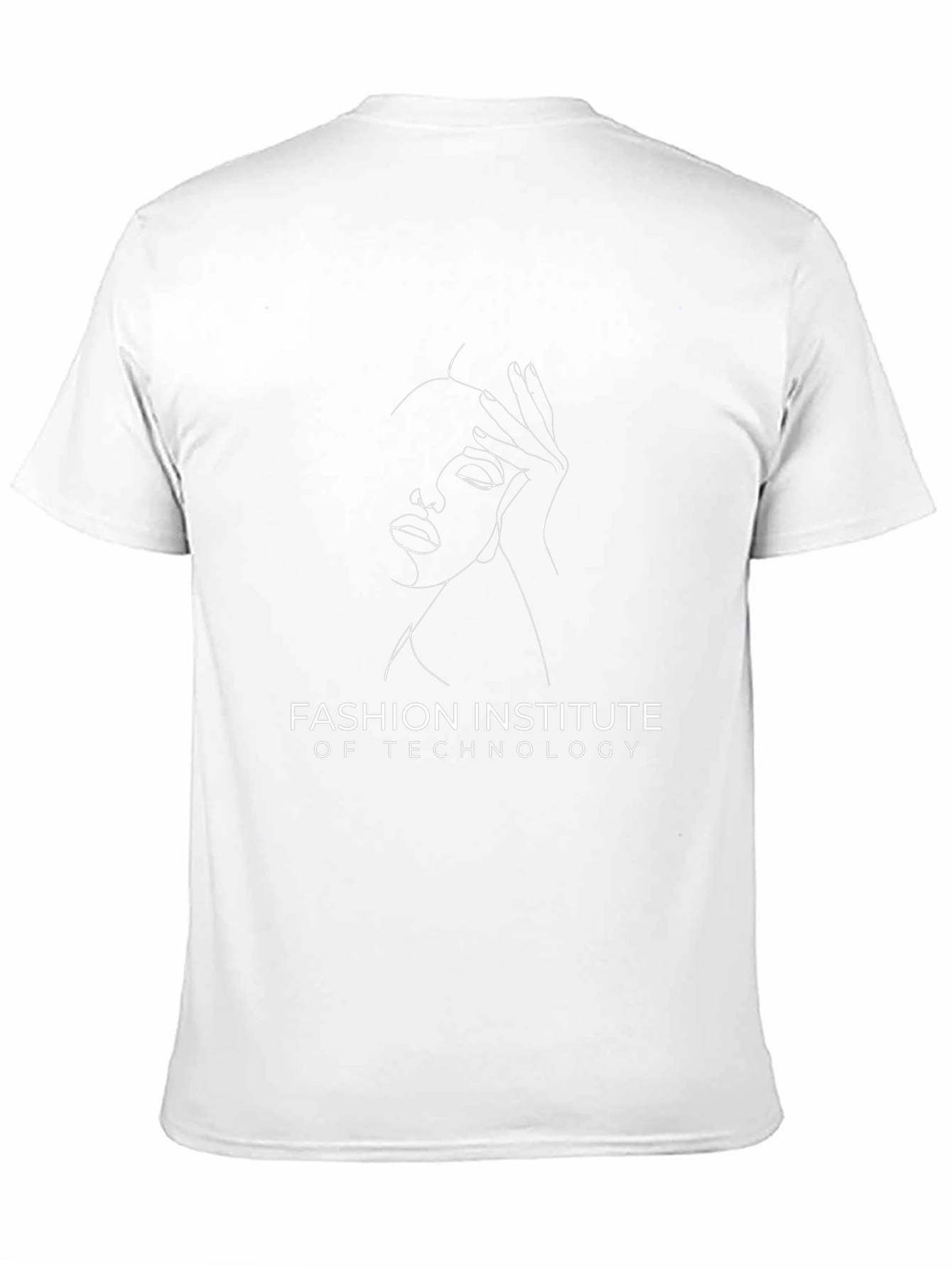Fashion Institute Tee - Minimalist Line Art