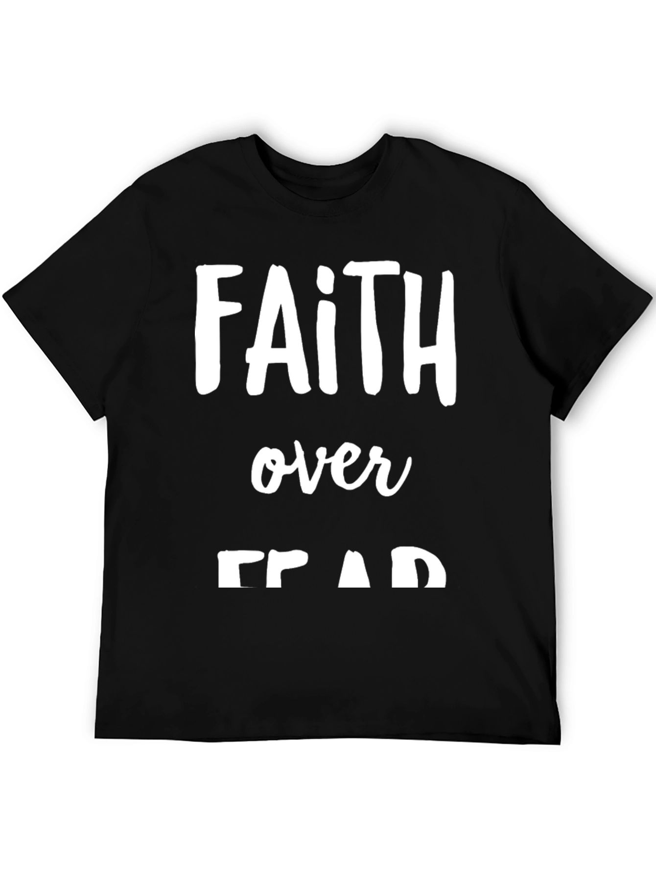 Faith Over Fear T-Shirt - Christian Apparel