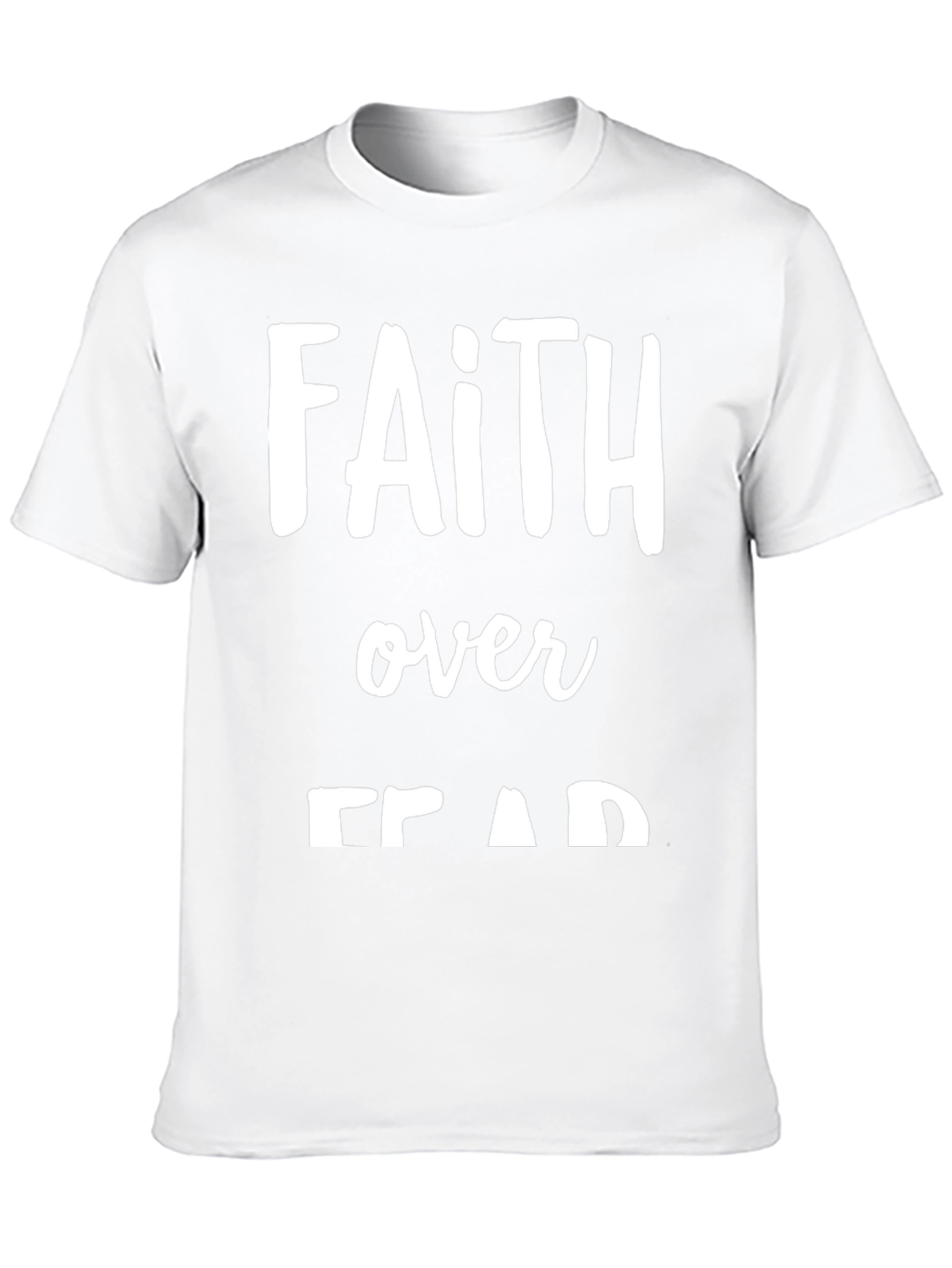 Faith Over Fear T-Shirt - Christian Apparel