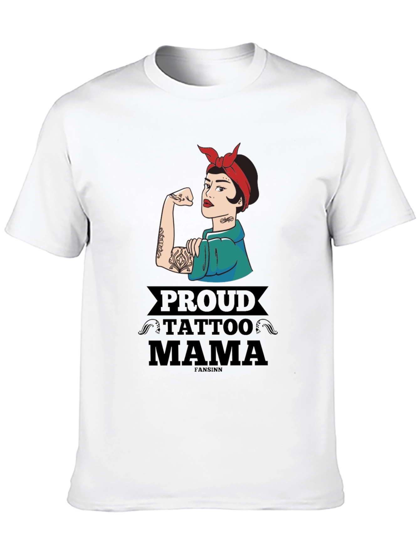 Proud Tattoo Mama Graphic T-Shirt