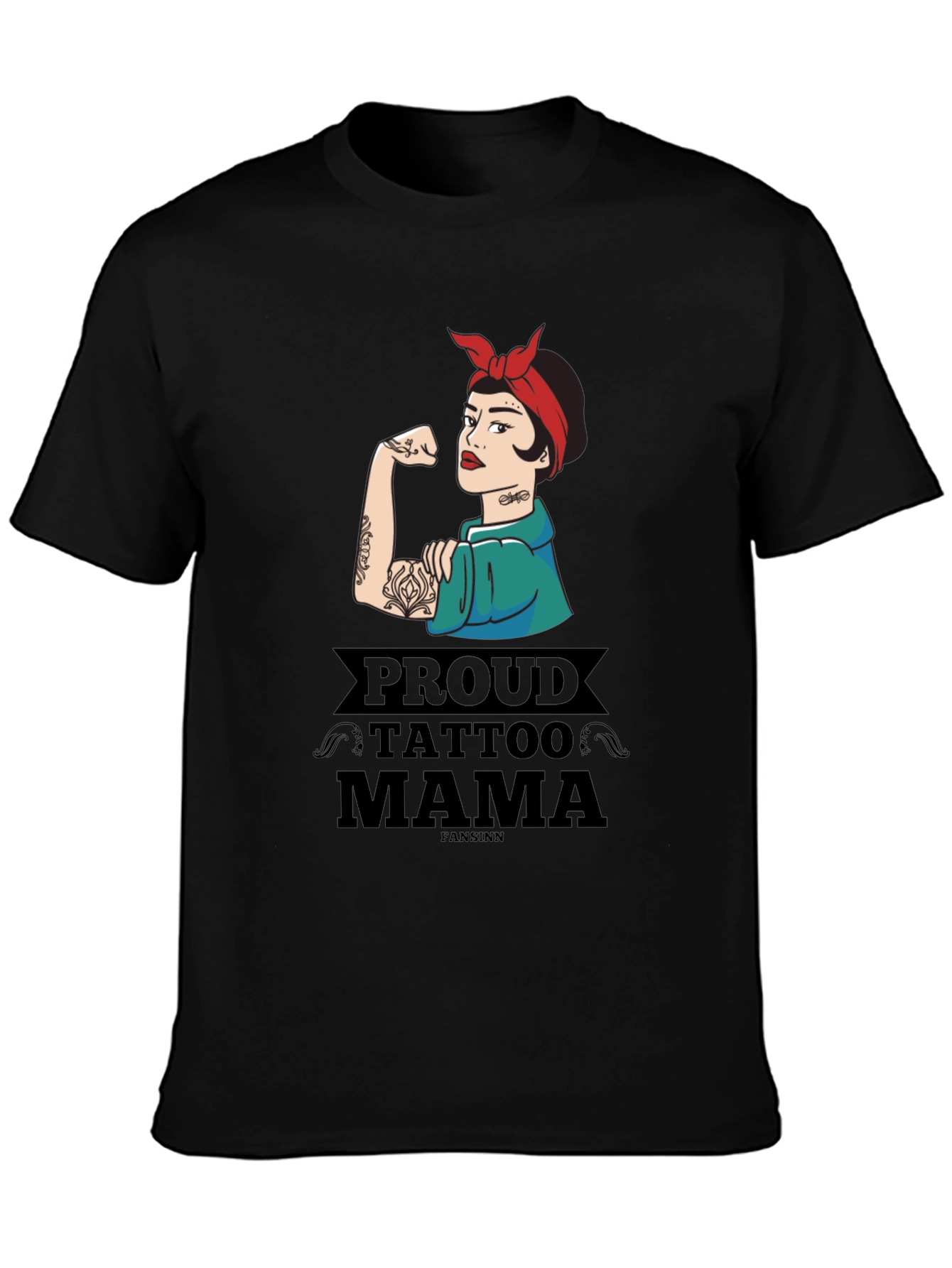 Proud Tattoo Mama Graphic T-Shirt