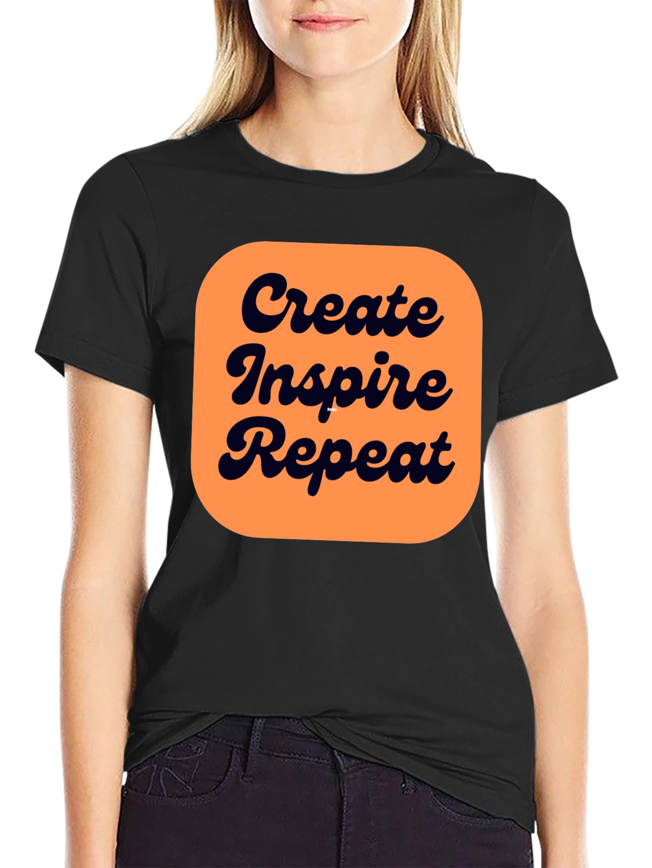 Create Inspire Repeat Graphic Tee