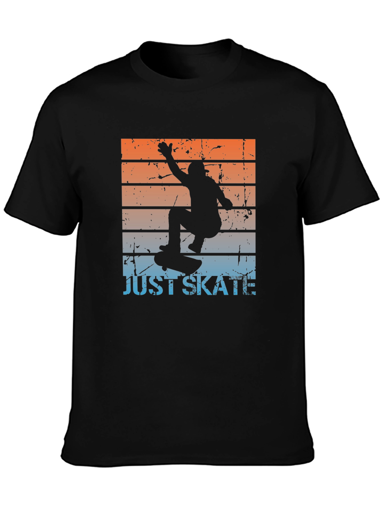 Just Skate T-Shirt Skateboard Graphic Tee