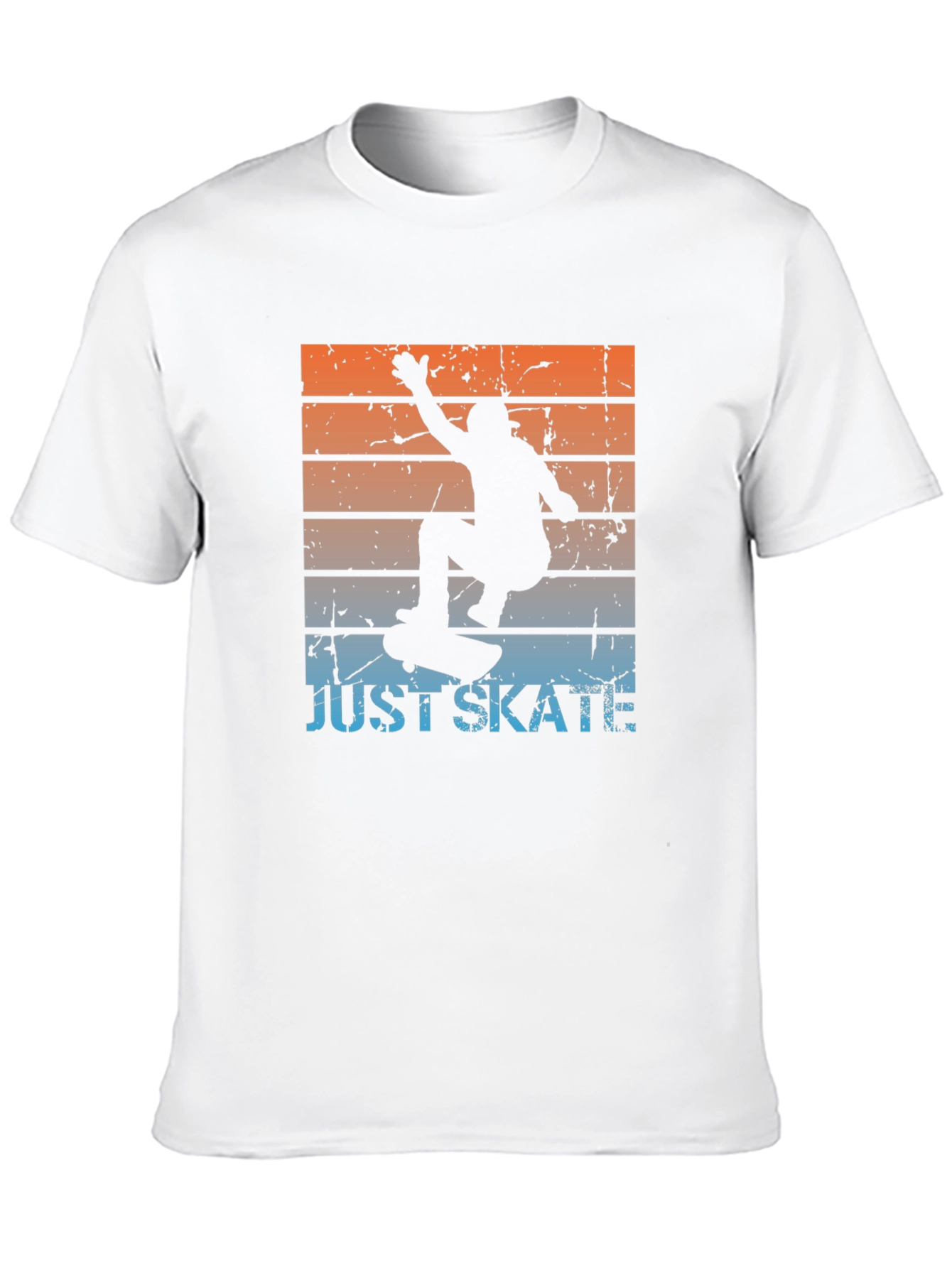Just Skate T-Shirt Skateboard Graphic Tee