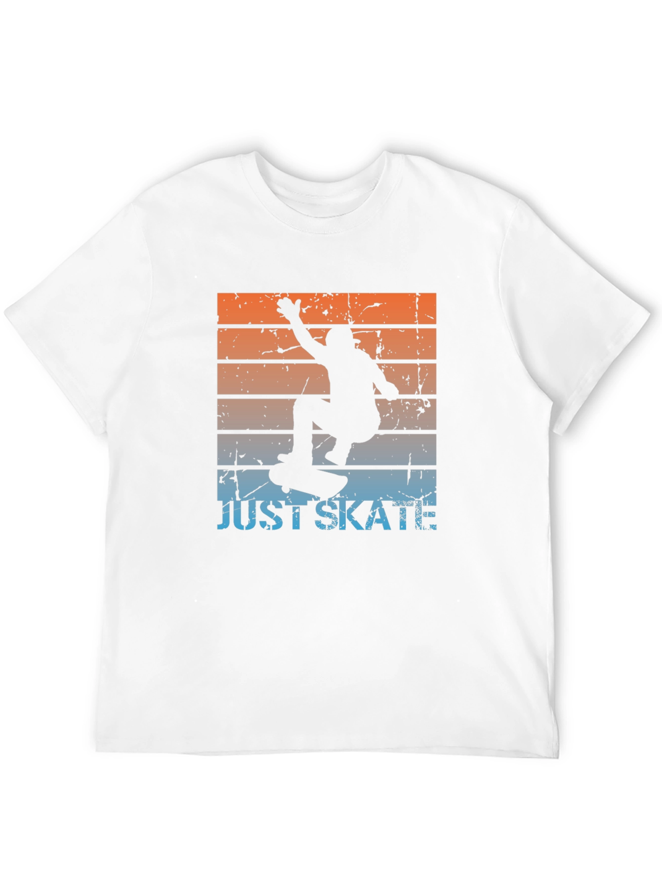Just Skate T-Shirt Skateboard Graphic Tee