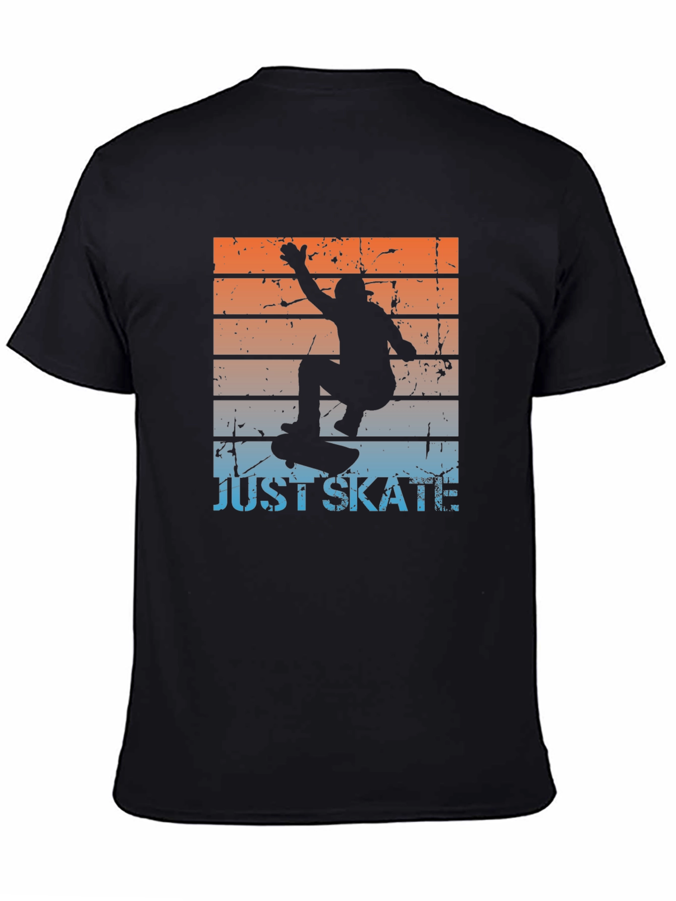 Just Skate T-Shirt Skateboard Graphic Tee