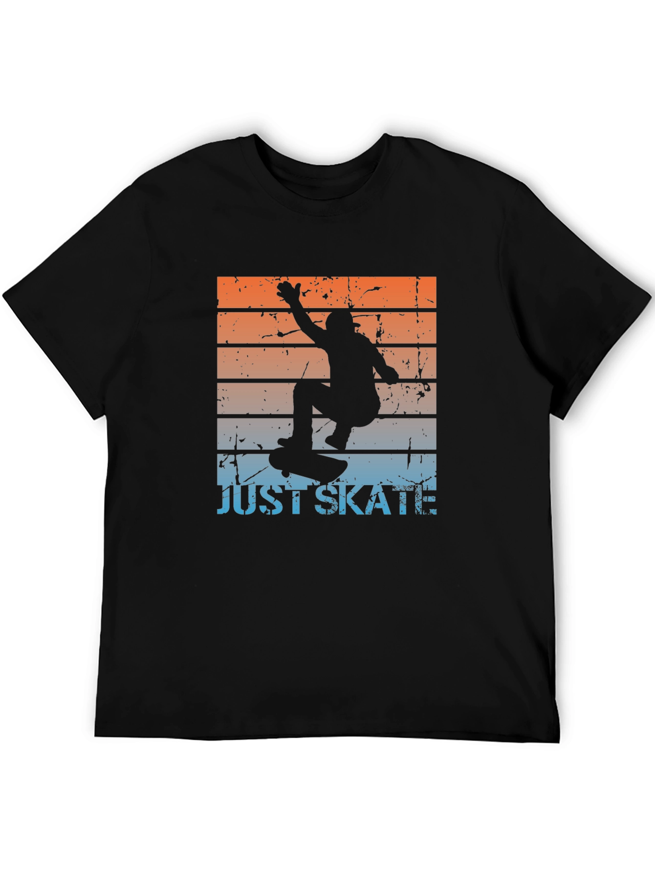 Just Skate T-Shirt Skateboard Graphic Tee