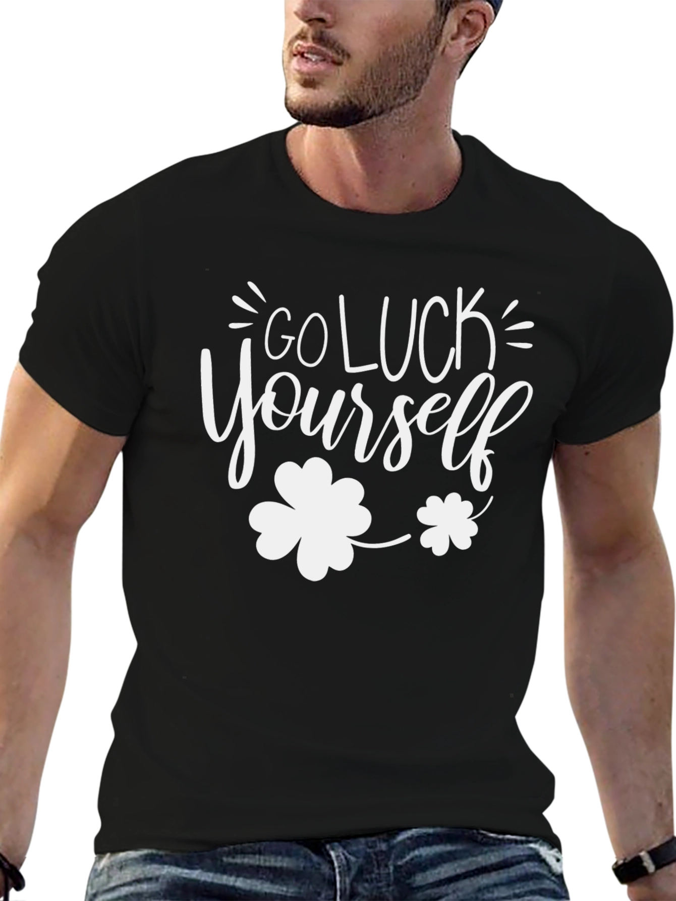 Go Luck Yourself St. Patricks Day Tee