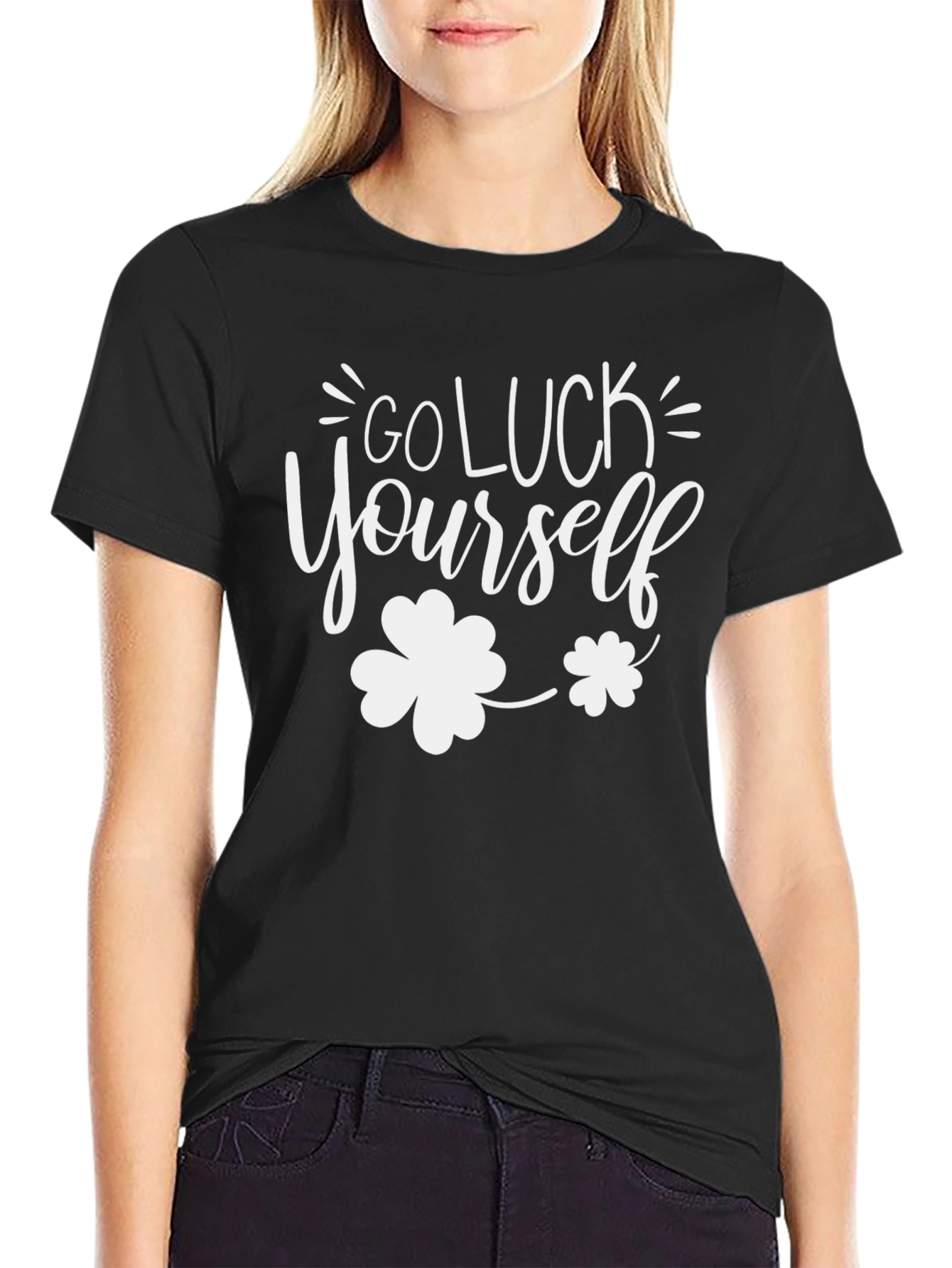 Go Luck Yourself St. Patricks Day Tee