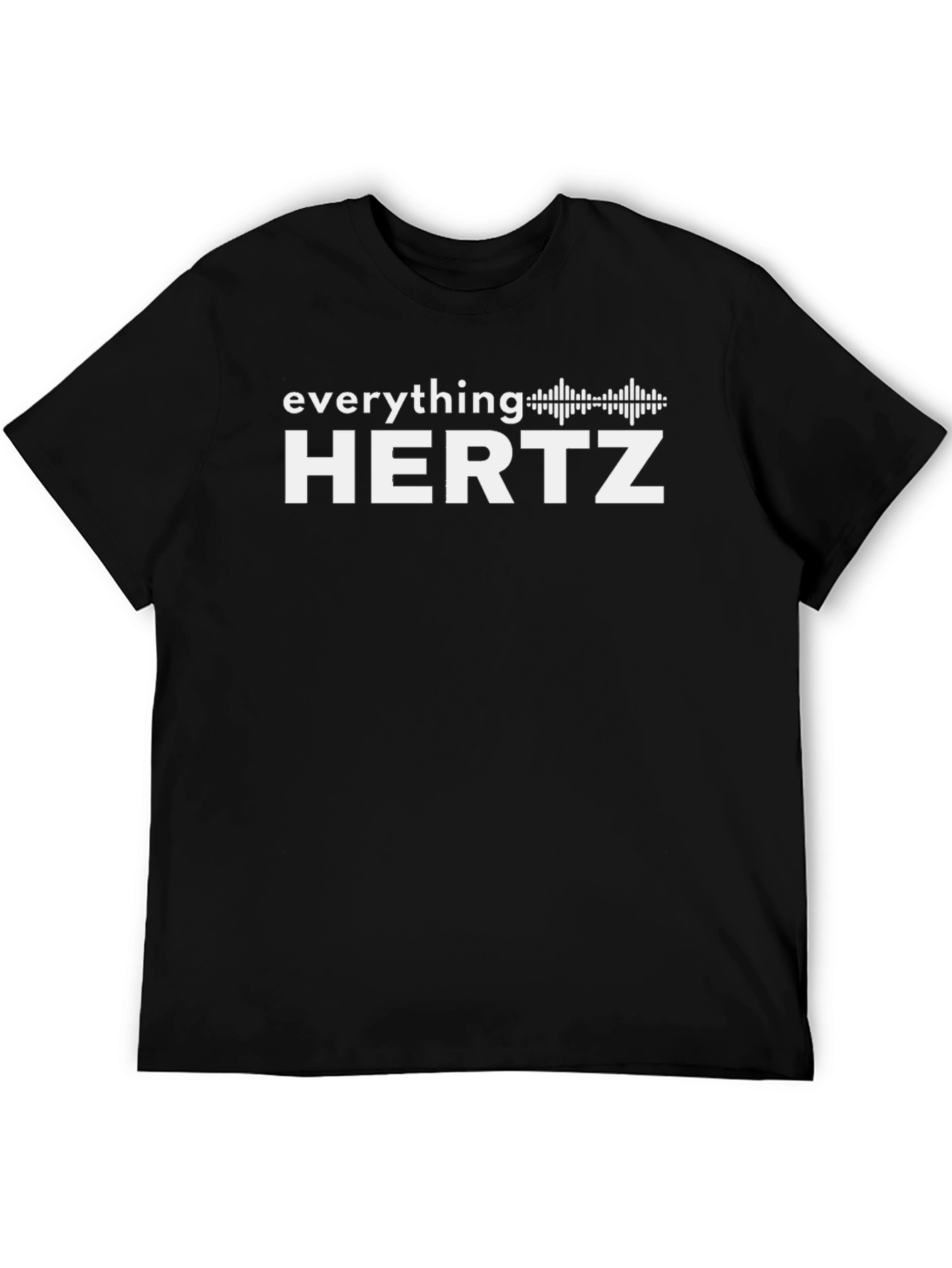 Everything Hertz Black Graphic Tee