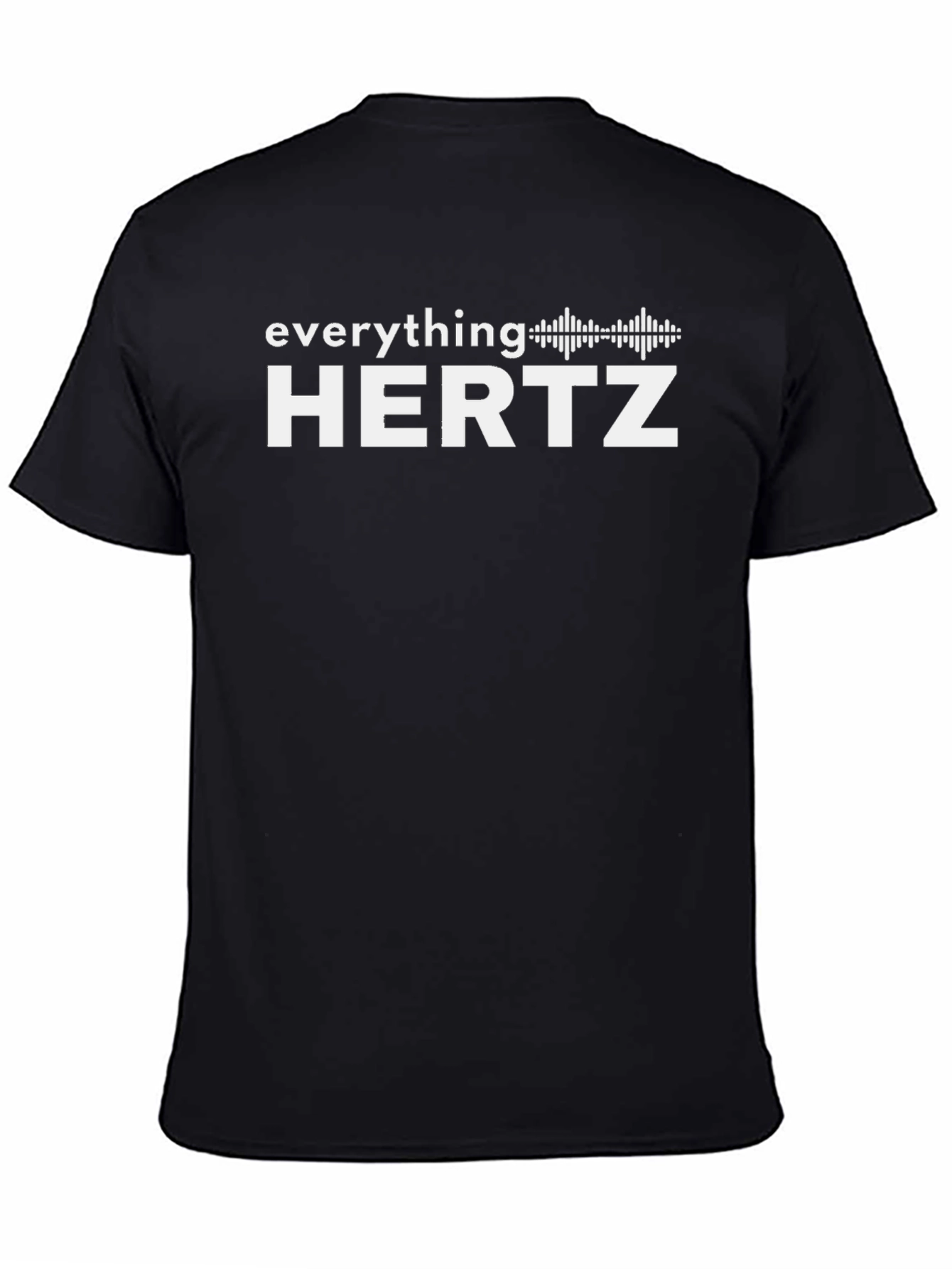 Everything Hertz Black Graphic Tee
