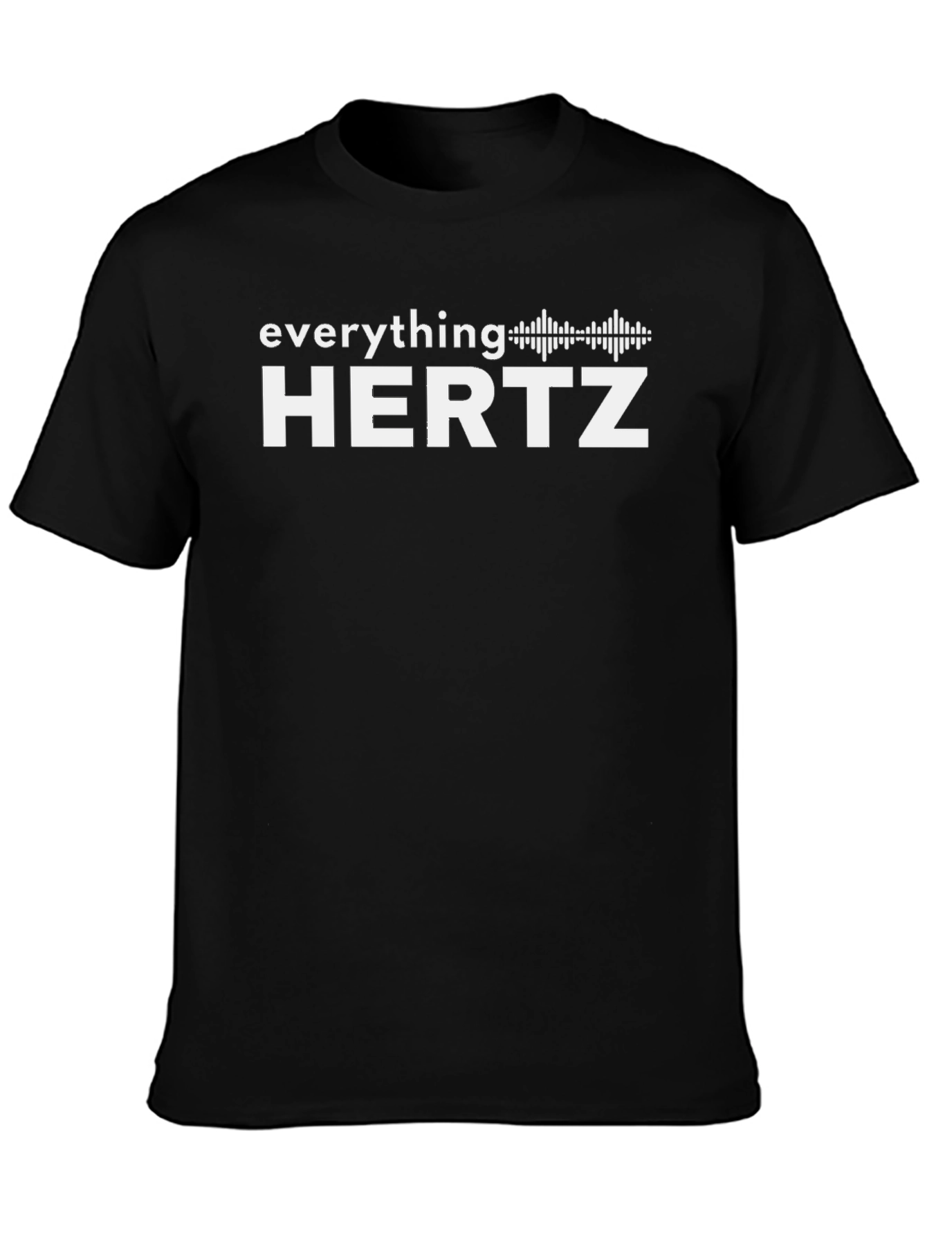 Everything Hertz Black Graphic Tee